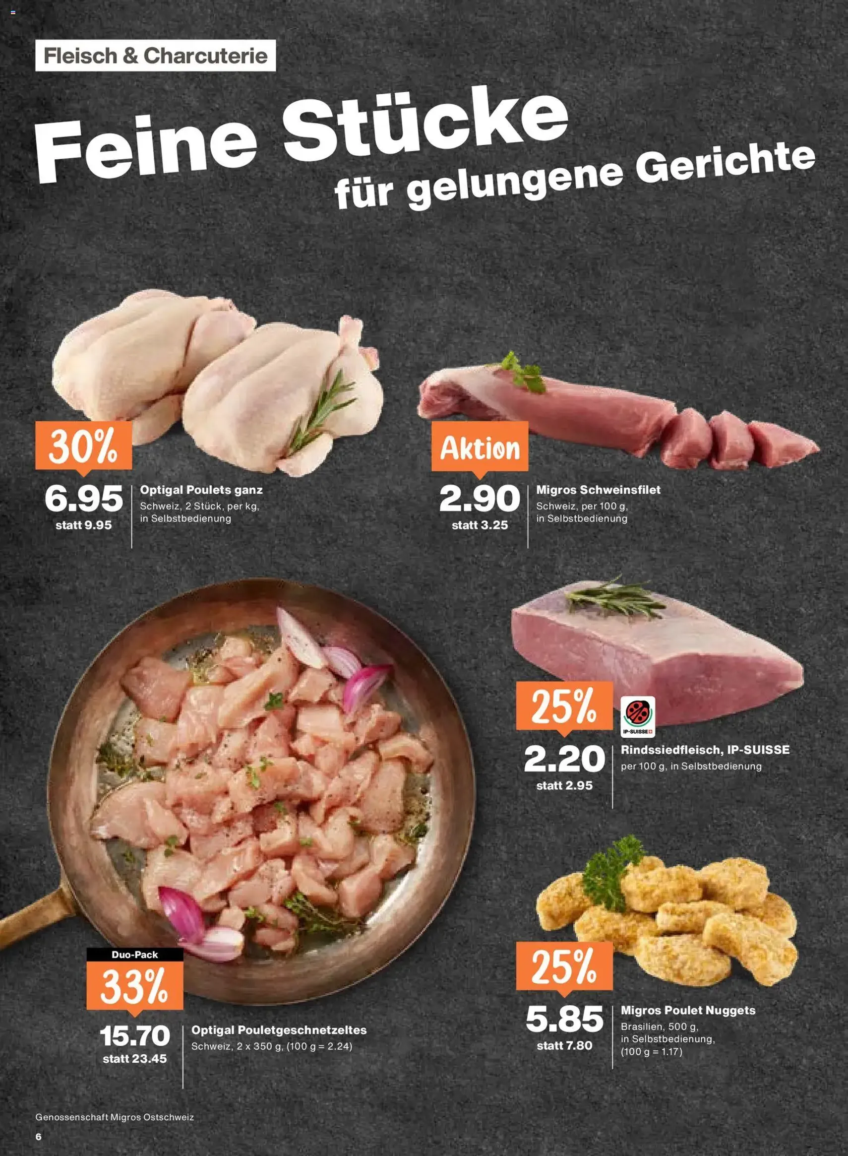 Migros aktionen - Gültiger Prospekt ab 30.04.2026, Seite 6 von insgesamt 24