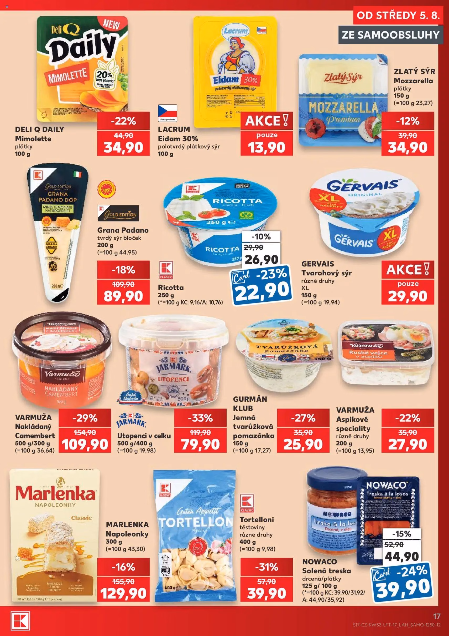 Kaufland leták - platný leták od 05.08.2026 strana 17 z 54