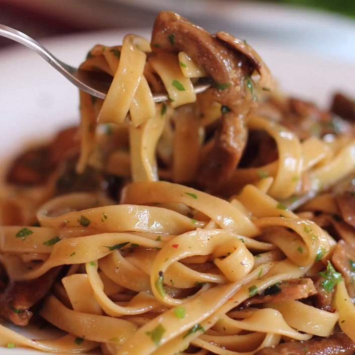 Tagliatelle ai funghi porcini