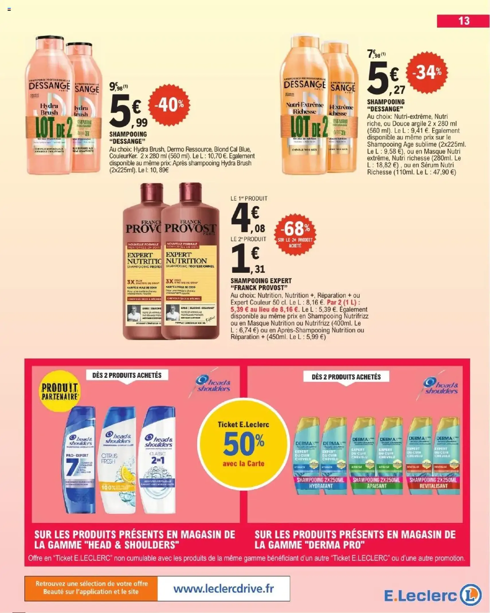 E.Leclerc catalogue semaine 36 - brochure valable à partir du 02/09/2025, page 13 sur 24 E.Leclerc catalogue semaine 36 - brochure valable à partir du 02/09/2025, page 13 sur 24