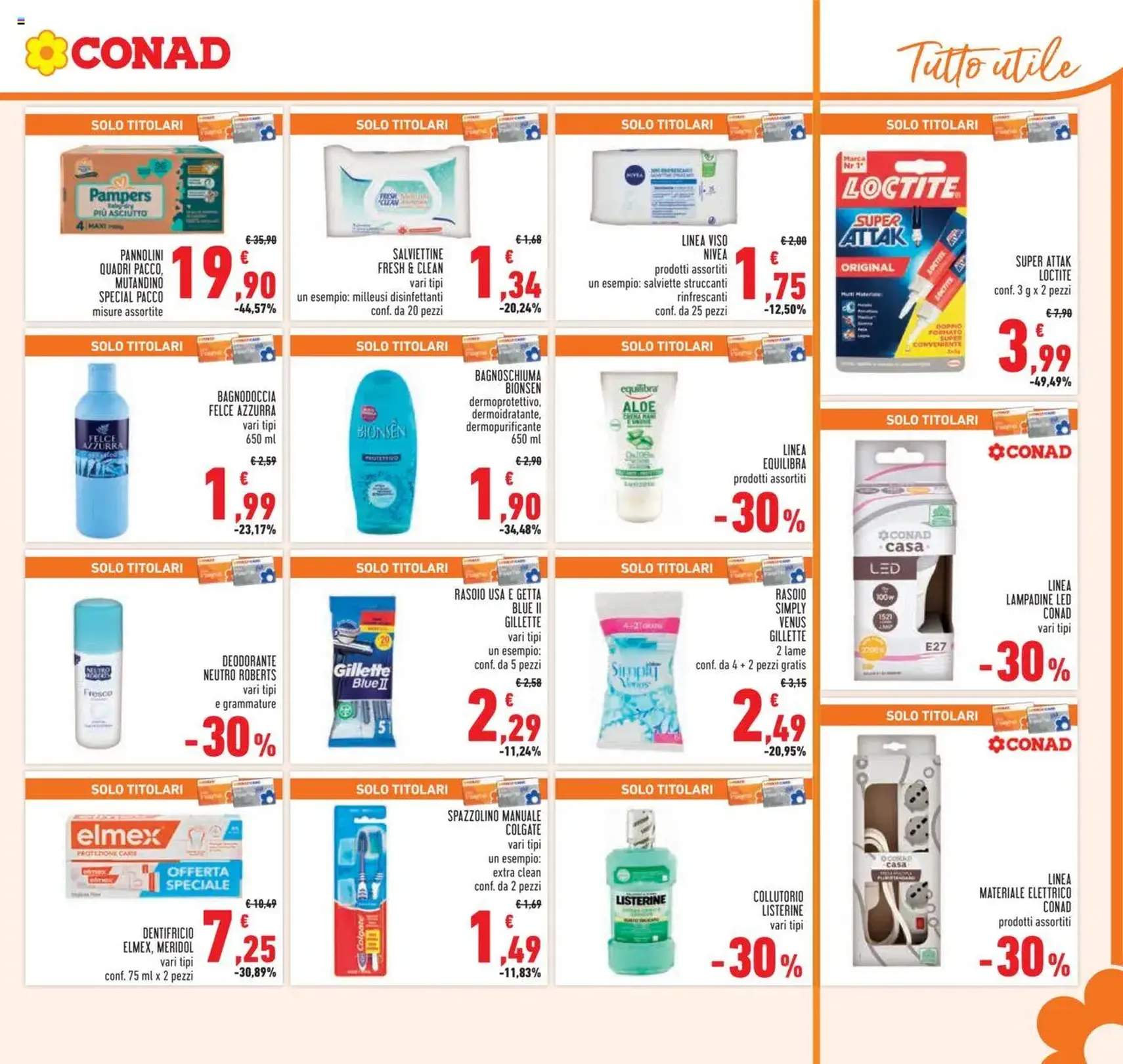 Volantino Conad - volantino valido dal 30/07/2025 pagina 19 di 24 Volantino Conad - volantino valido dal 30/07/2025 pagina 19 di 24