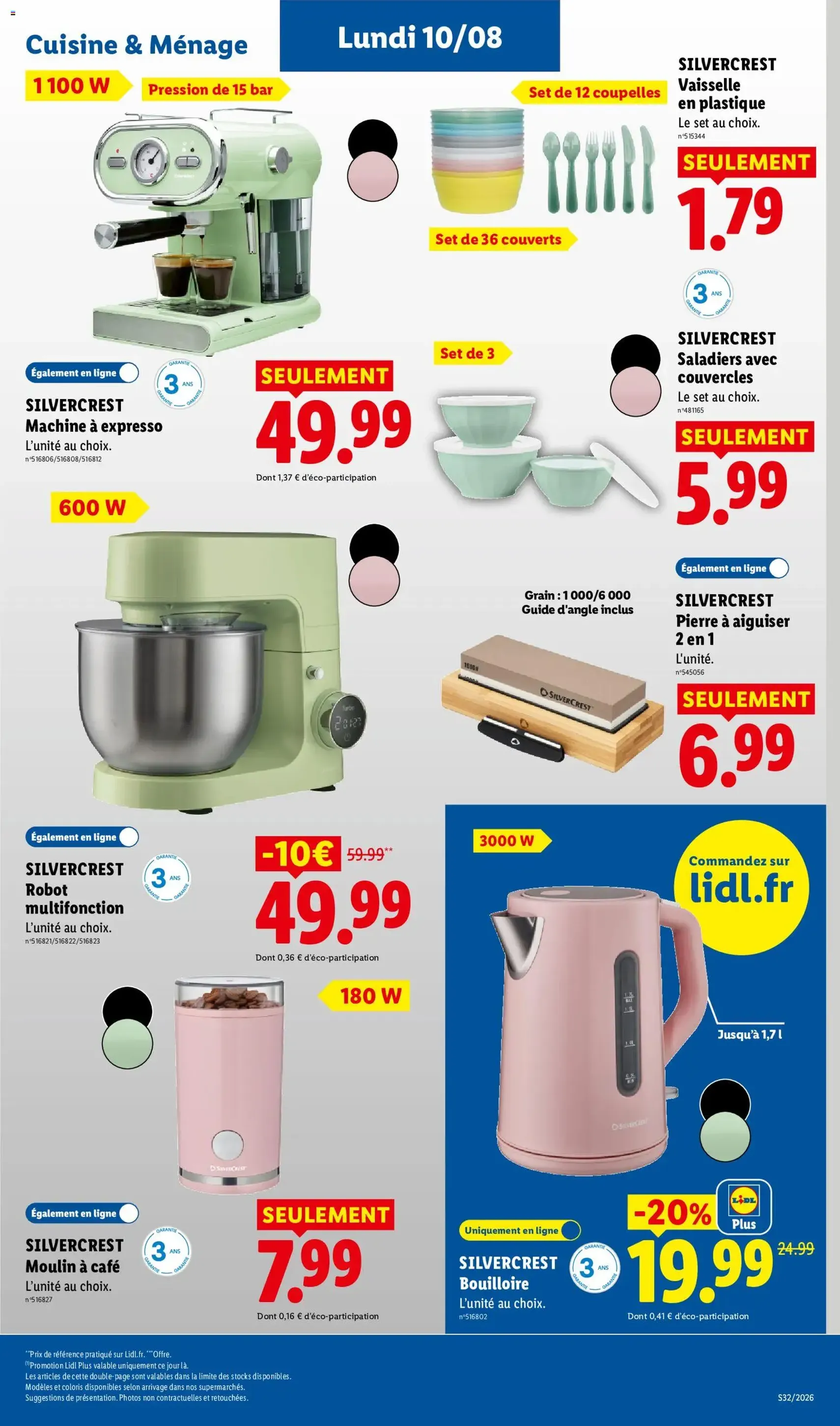 LIDL catalogue - brochure valable à partir du 06/08/2026, page 55 sur 61