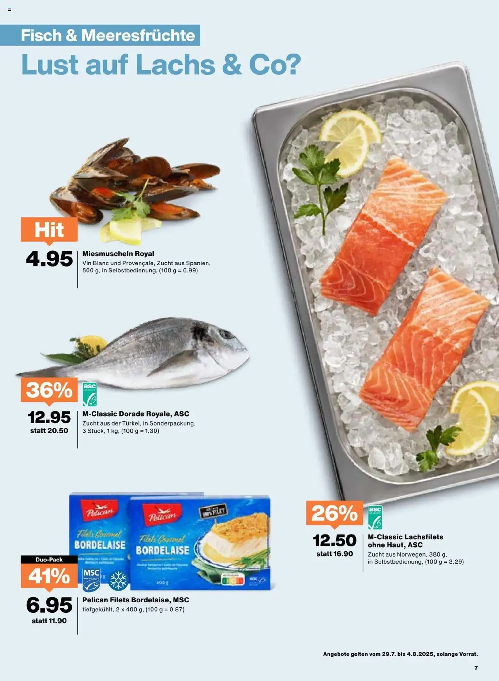 Migros Aktionen - Gültiger Prospekt ab 29.07.2025, Seite 7 von insgesamt 20