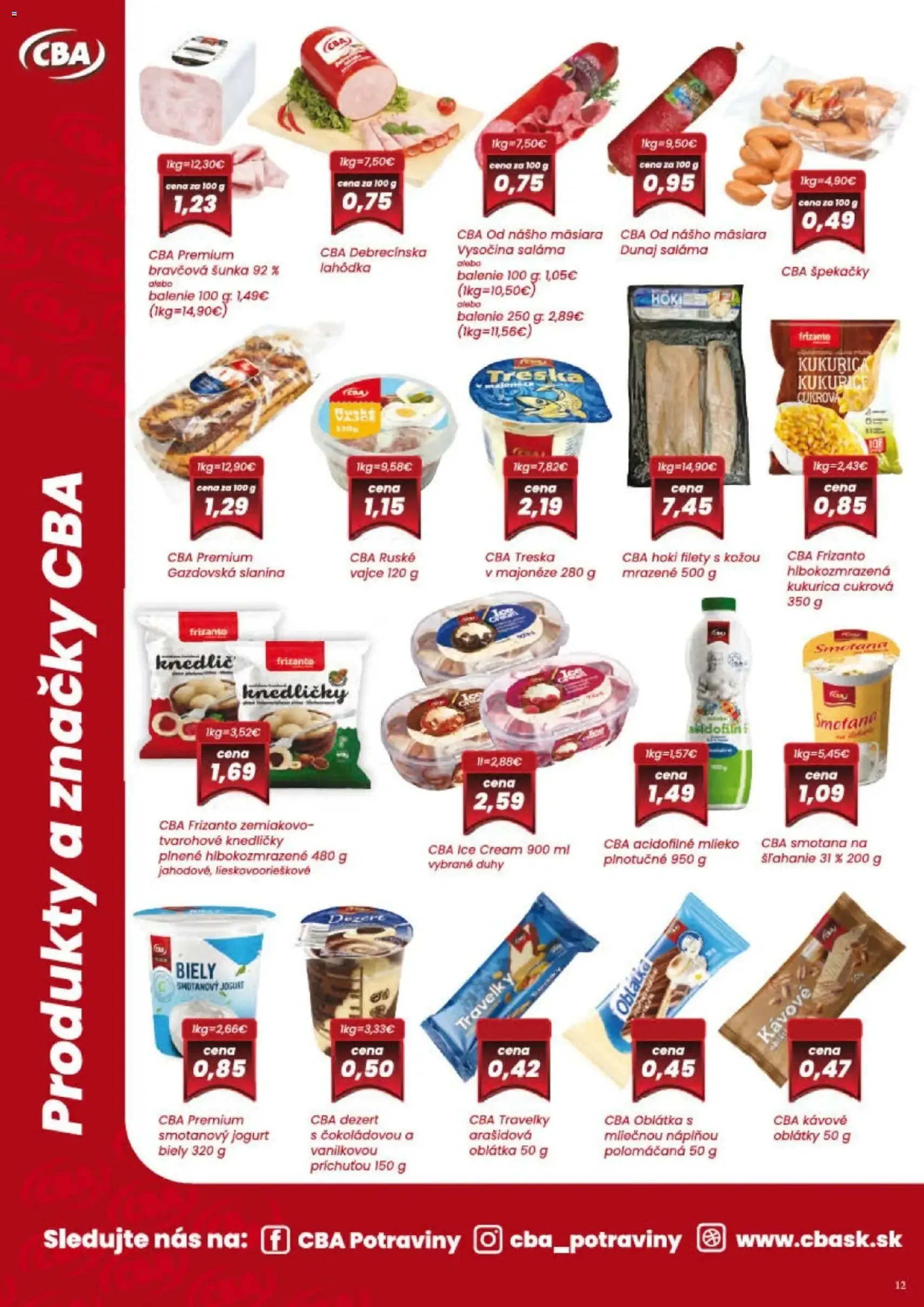 KARMEN CBA leták - platný leták od 04.06.2026 strana 12 z 24