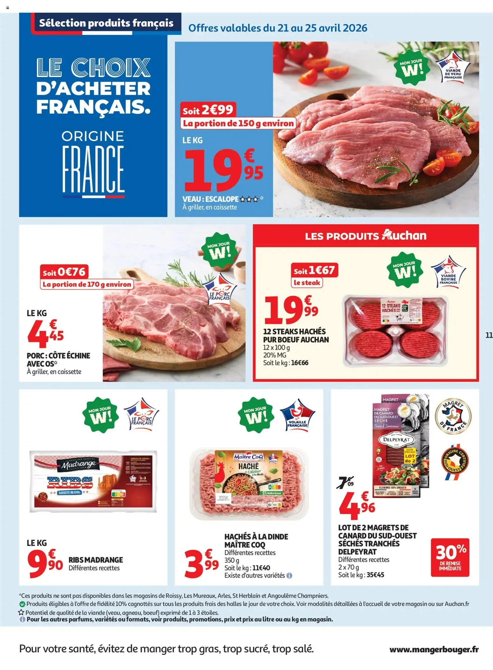 Auchan prospectus - brochure valable à partir du 21/04/2026, page 13 sur 52