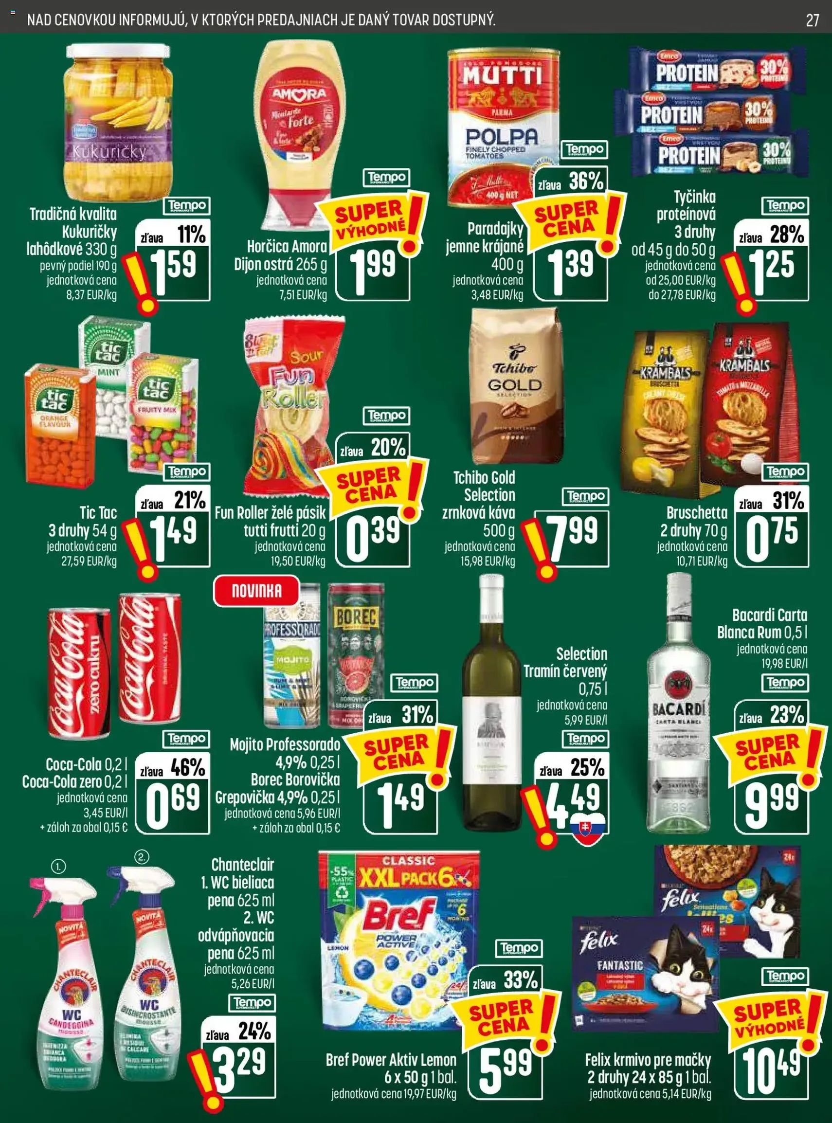COOP Jednota leták - platný leták od 23.07.2026 strana 27 z 28