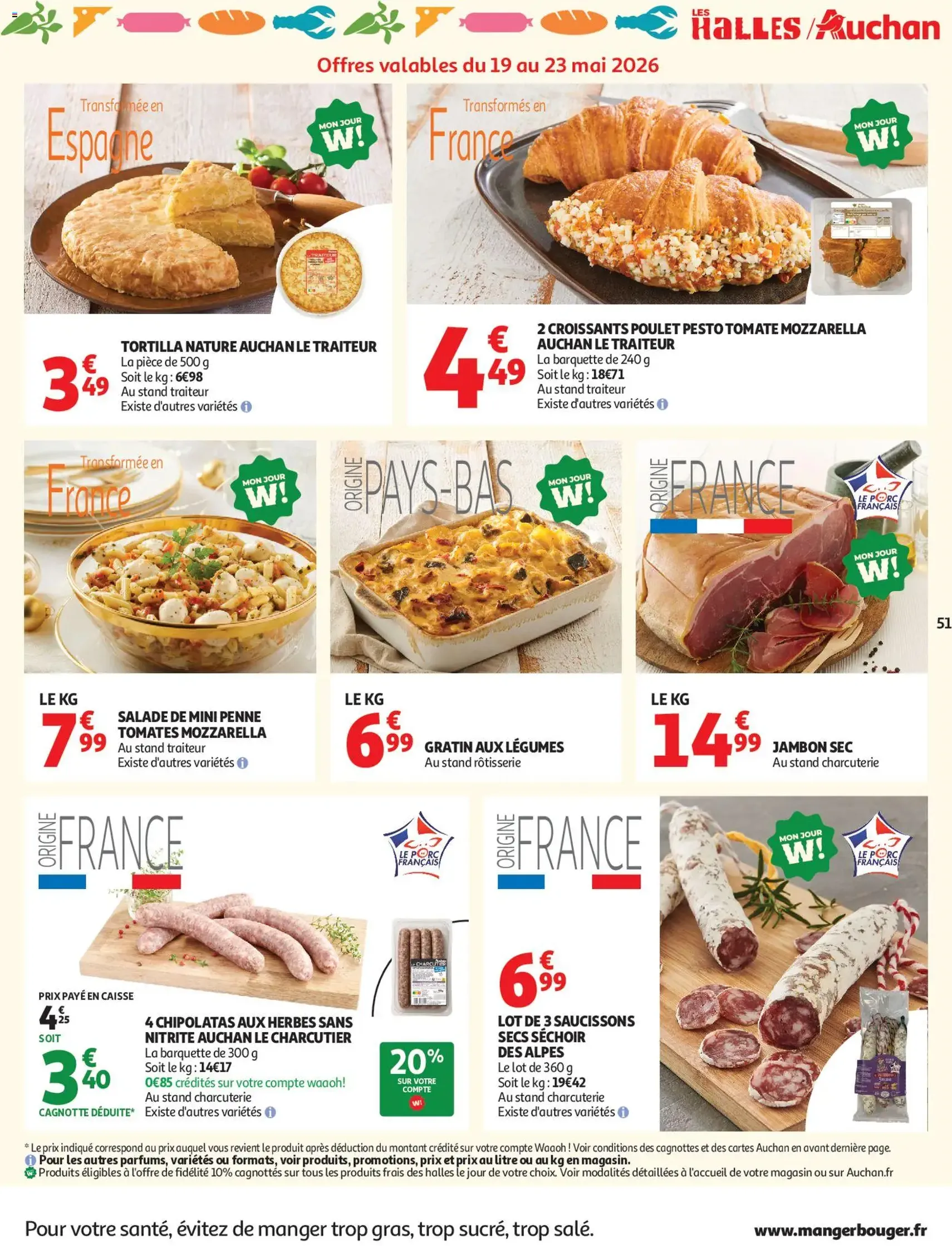 Auchan prospectus - brochure valable à partir du 19/05/2026, page 52 sur 62