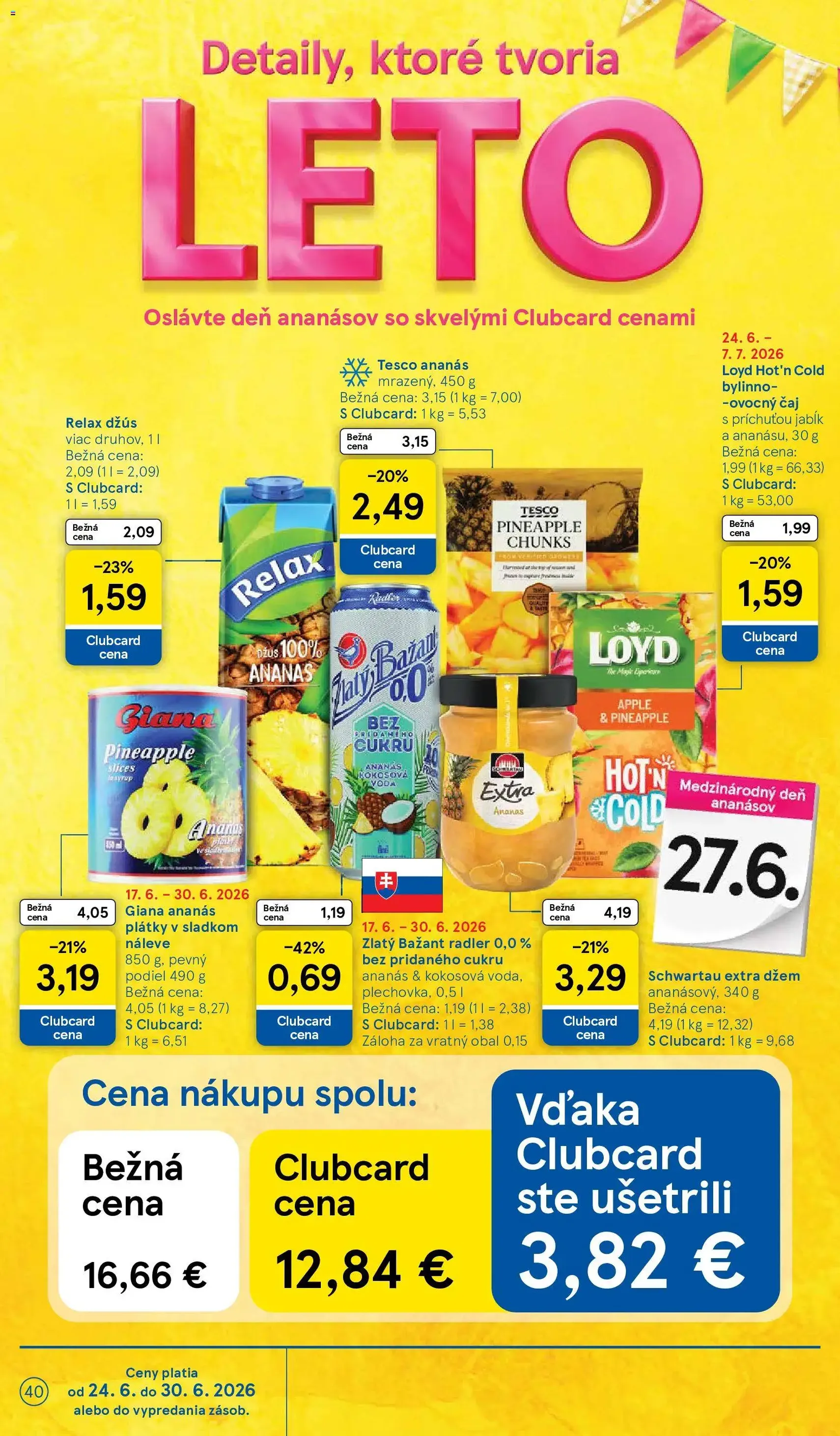 Tesco Hypermarket - leták - platný leták od 24.06.2026 strana 40 z 51
