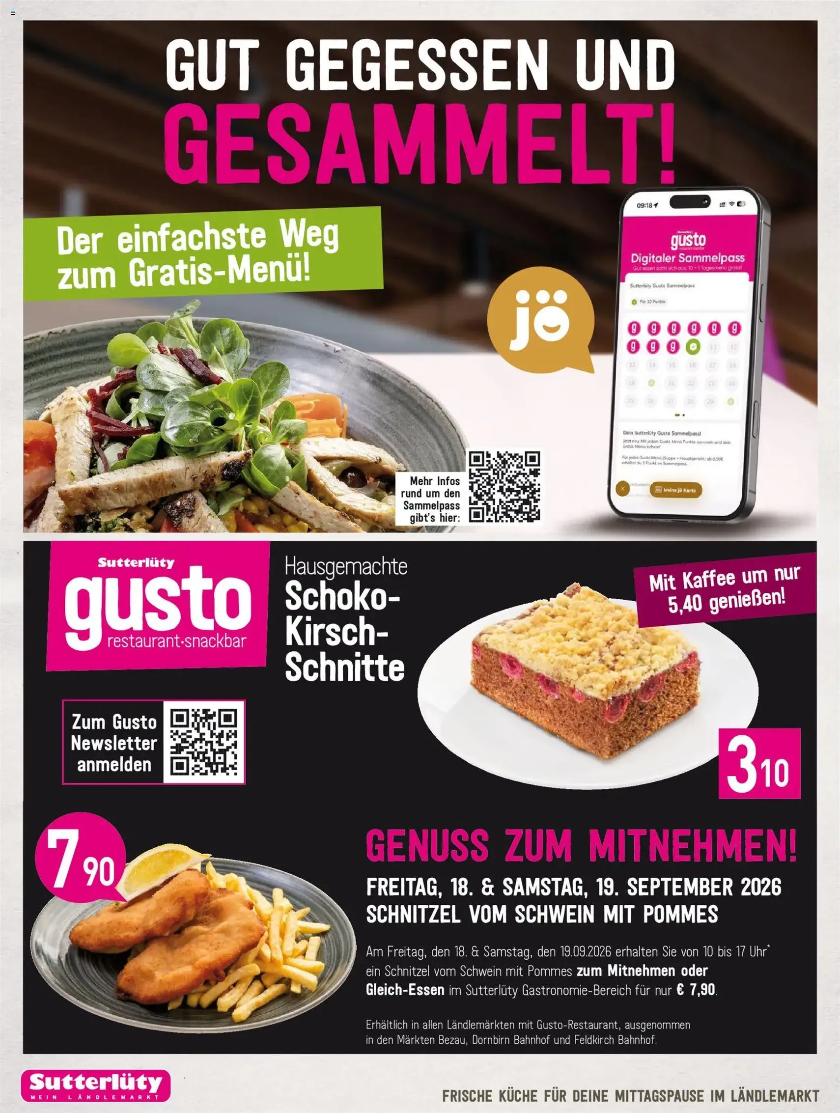 Sutterlüty Flugblatt - Gültiger Prospekt ab 17.09.2026, Seite 14 von insgesamt 16