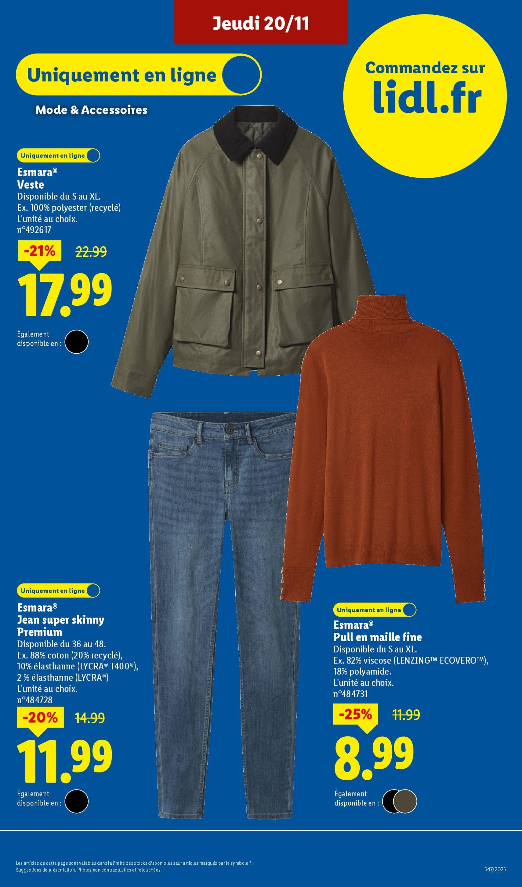 LIDL Black Friday - brochure valable à partir du 20/11/2025, page 64 sur 97