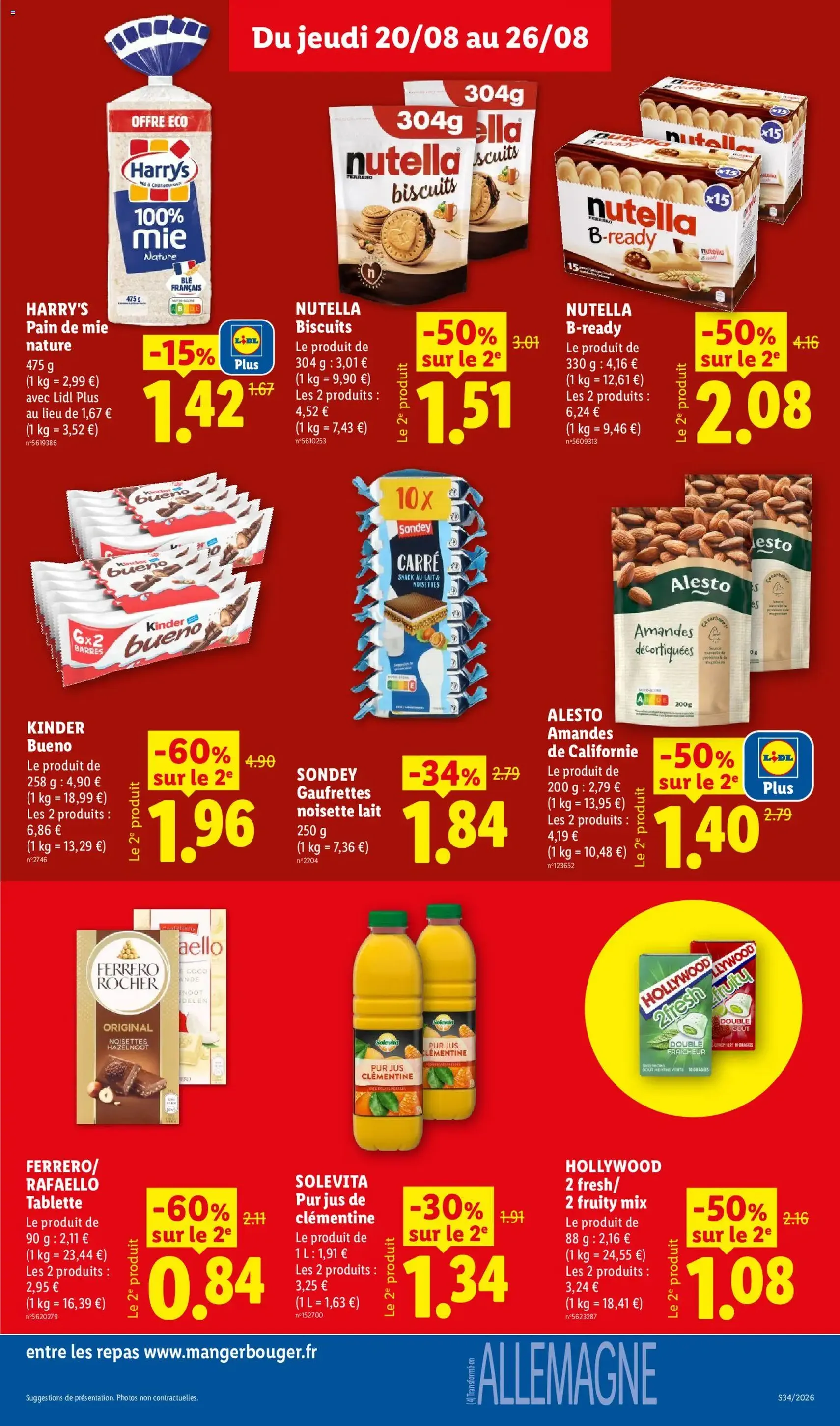 LIDL catalogue - brochure valable à partir du 20/08/2026, page 15 sur 54