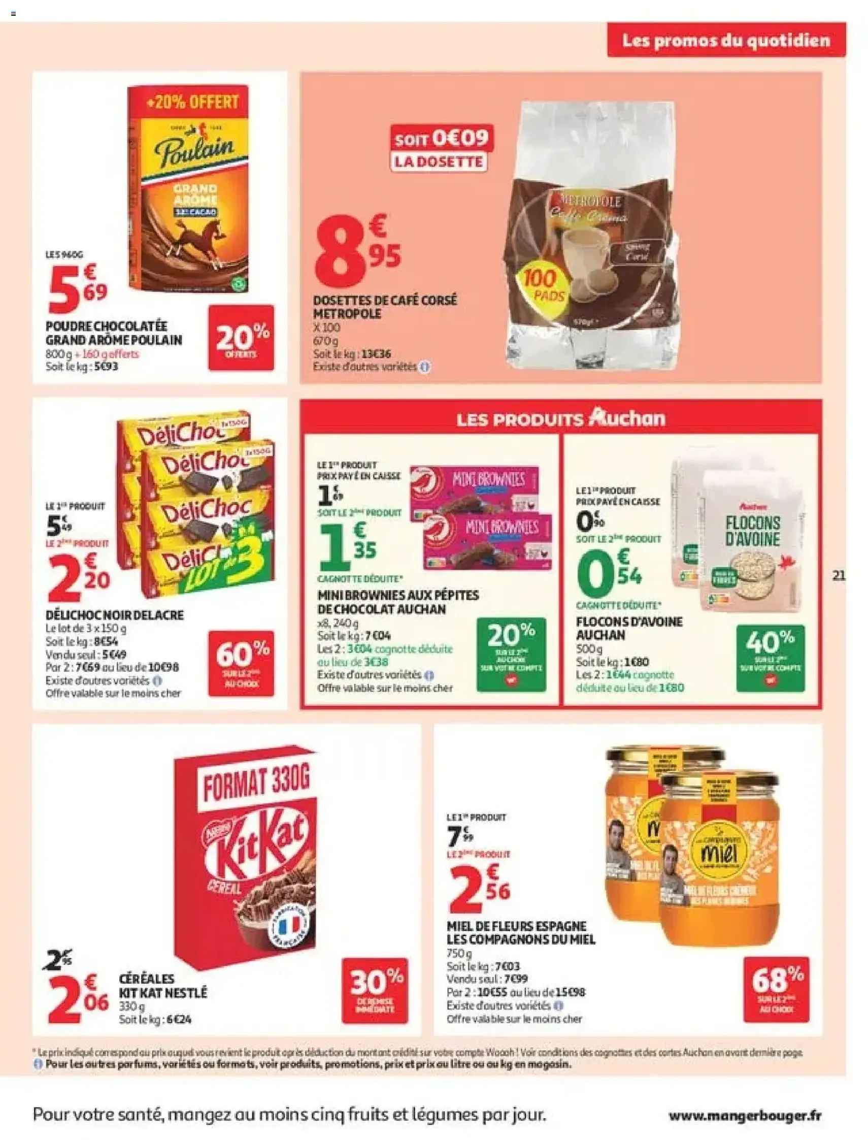 Auchan catalogue - brochure valable à partir du 11/08/2026, page 21 sur 34