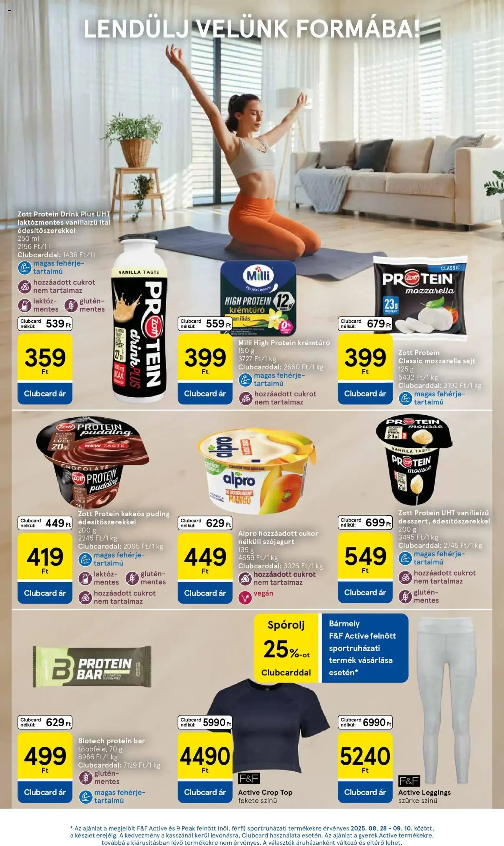 Tesco Szupermarket - Akciós újság - 2025.09.04. érvényes szórólap 11 oldal 32 oldalból Tesco Szupermarket - Akciós újság - 2025.09.04. érvényes szórólap 11 oldal 32 oldalból