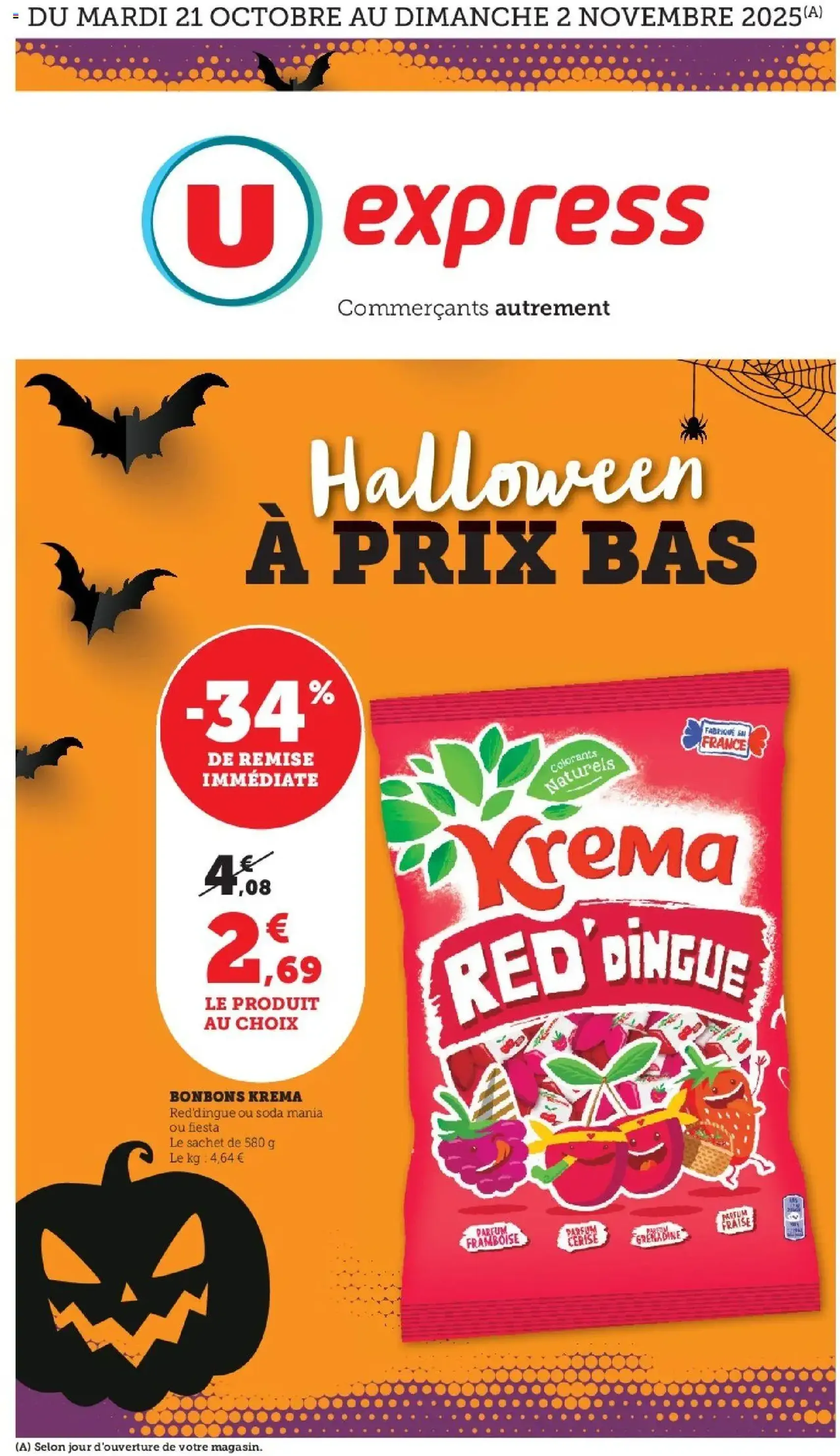 U Express catalogue - brochure valable à partir du 21/10/2025, page 1 sur 20