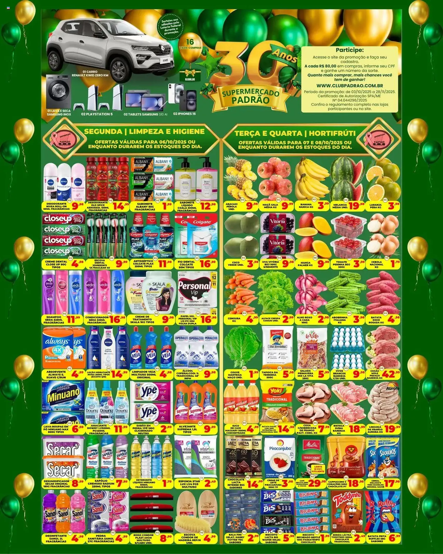 Supermercado Padrão - Ofertas do Açougue - folheto válido a partir de 06/10/2025 página 1 de 2