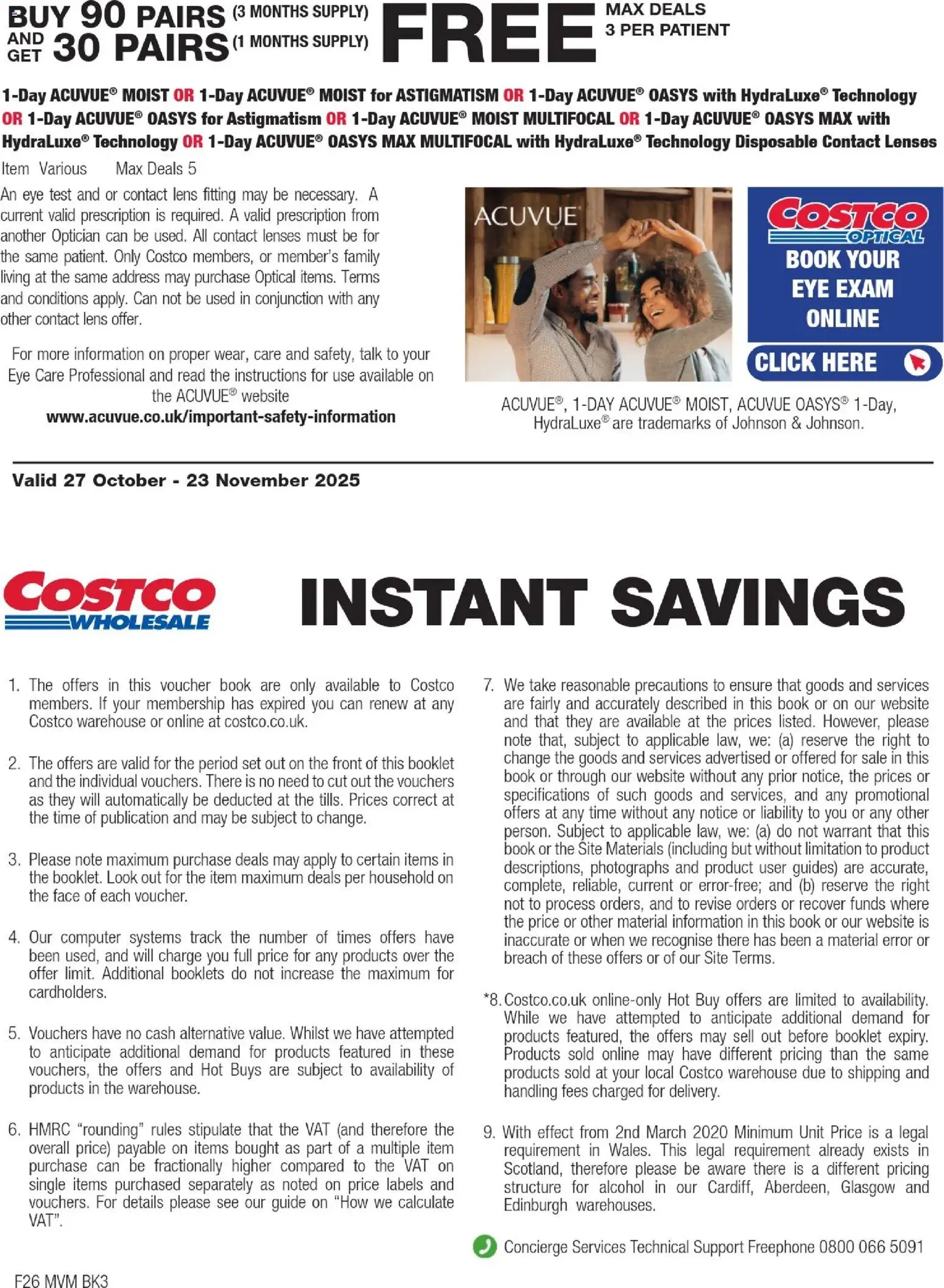 Costco - ENGLAND ONLY - valid flyer from 27/10/2025, page 35 of 35