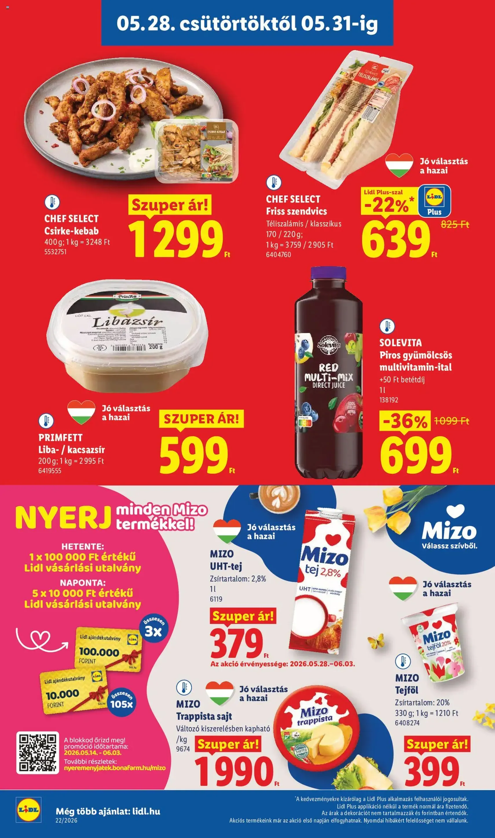 Lidl akciós újság - 2026.05.28. érvényes szórólap 12 oldal 74 oldalból