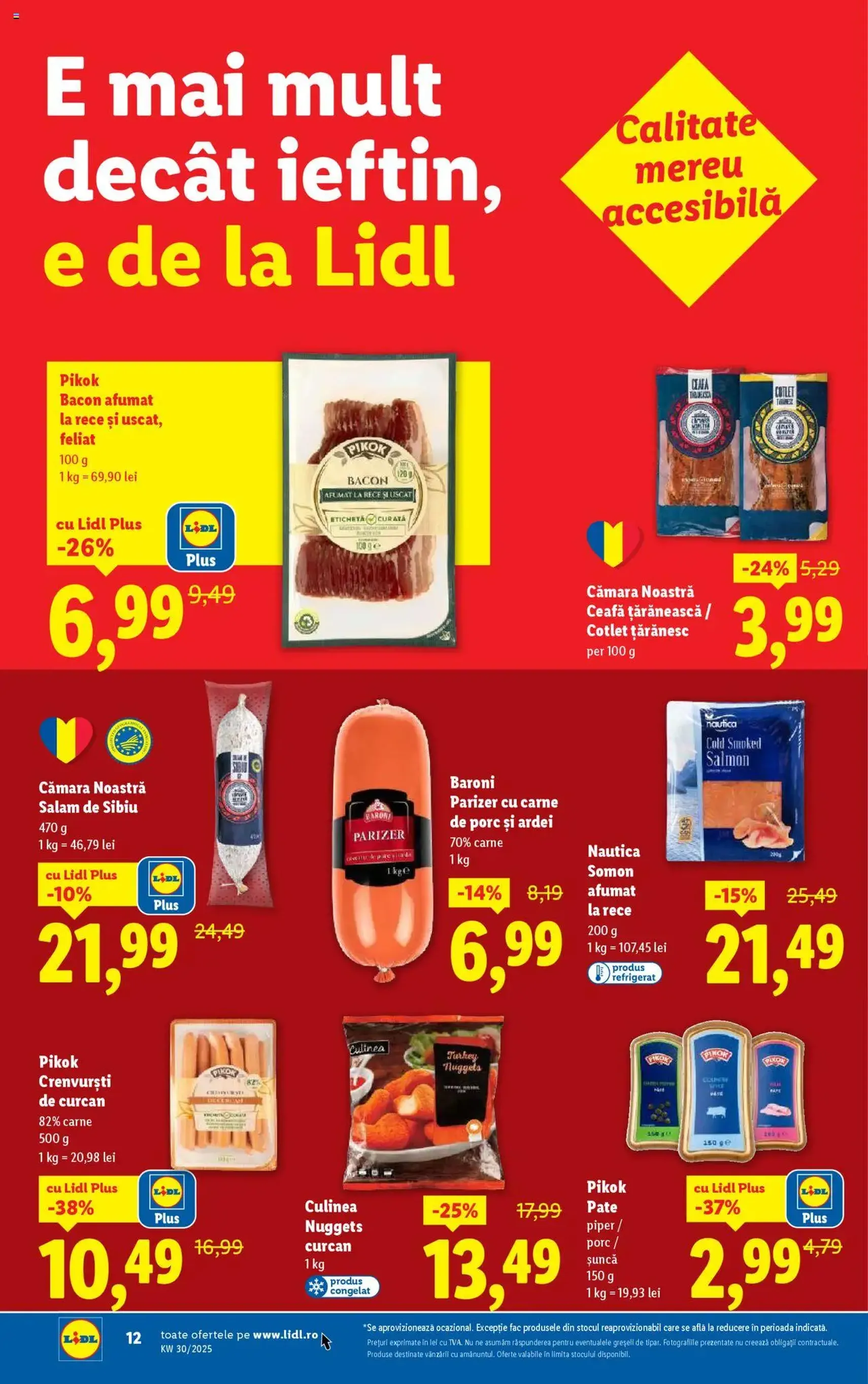 Catalog Lidl - cataloage valabile începând cu 21.07.2025 pagina 12 din 74 Catalog Lidl - cataloage valabile începând cu 21.07.2025 pagina 12 din 74