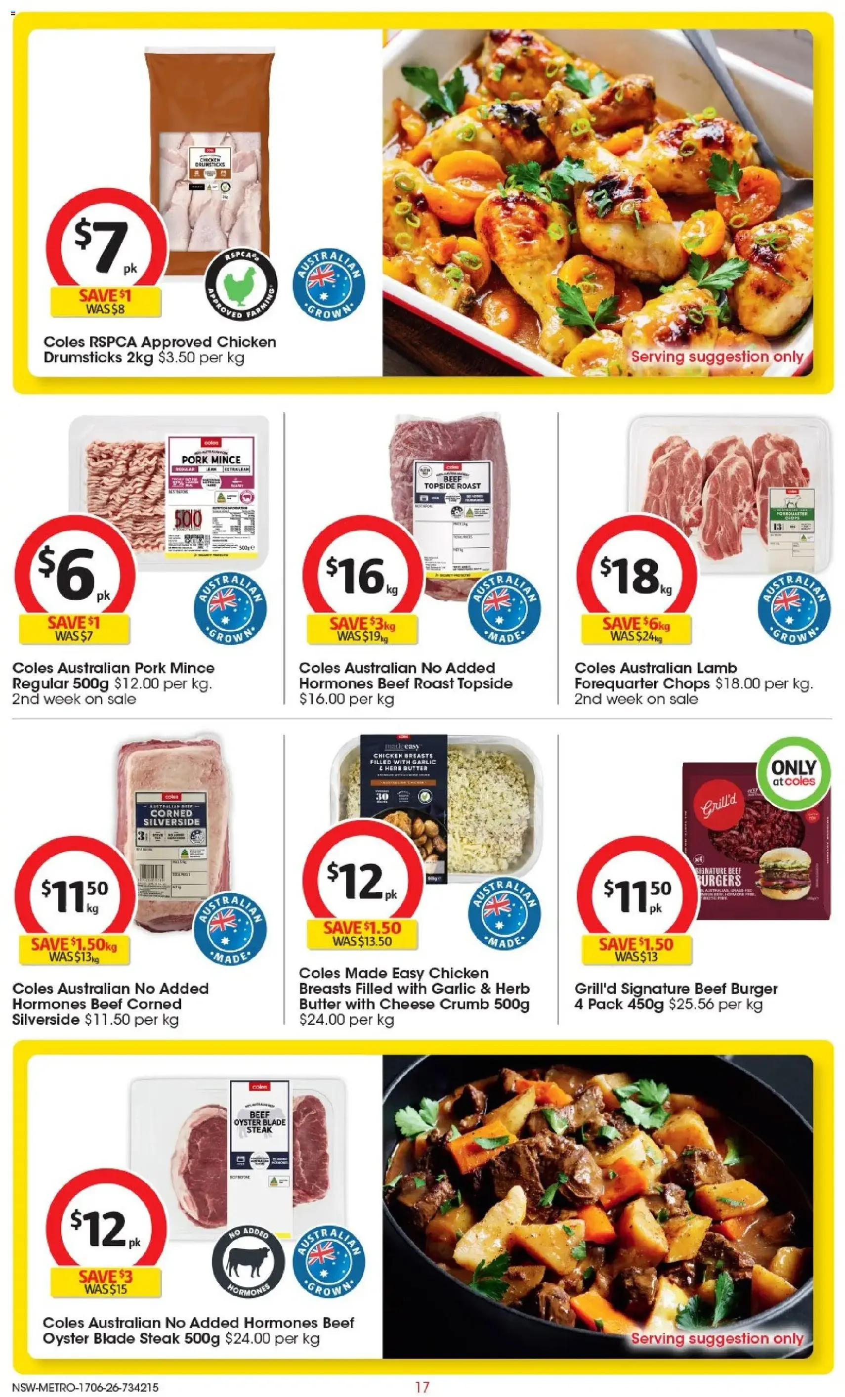 Coles catalogue - valid flyer from 17/06/2026, page 17 of 48