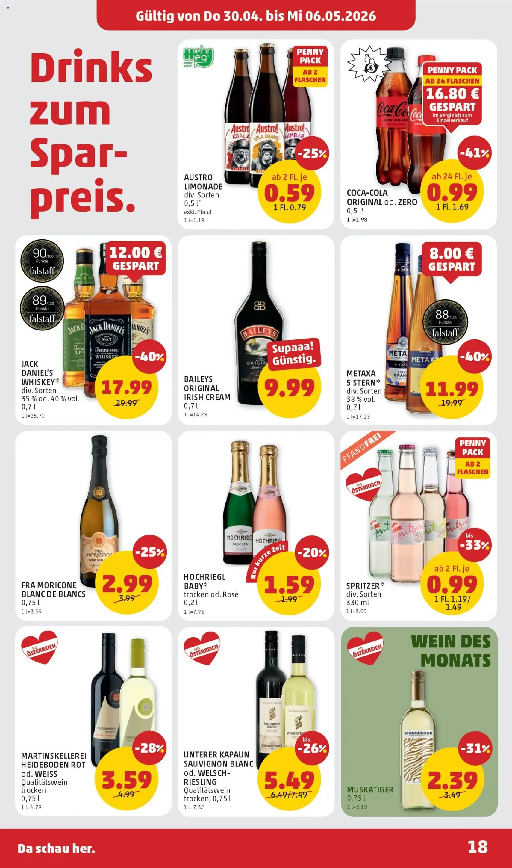 Penny Markt - Flugblatt - Gültiger Prospekt ab 30.04.2026, Seite 18 von insgesamt 32