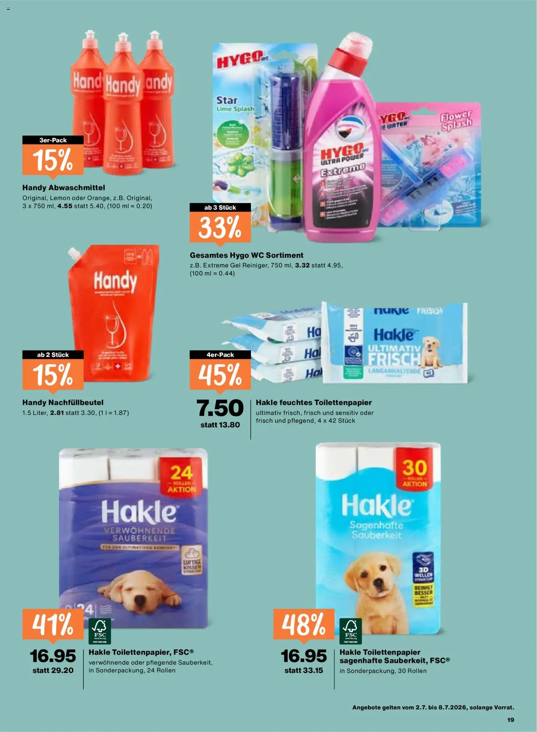 Migros aktionen - Gültiger Prospekt ab 02.07.2026, Seite 19 von insgesamt 24