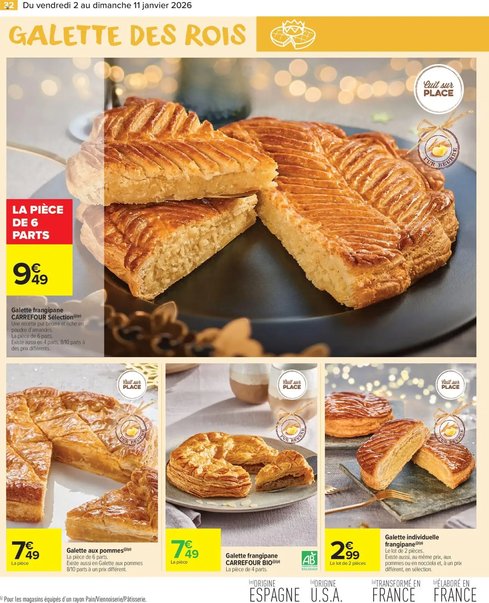 Carrefour Market catalogue semaine 1 - brochure valable à partir du 02/01/2026, page 34 sur 64