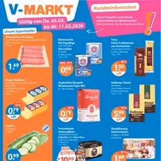 V-Markt Angebote - Prospekt Vorschau gültig ab 05.03.2026