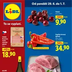 Lidl leták - náhled letáku platný od 29.06.2026