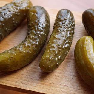 Hausgemachtes Rezept für süße Senfgurken nach alter Art - Rezeptvorschau