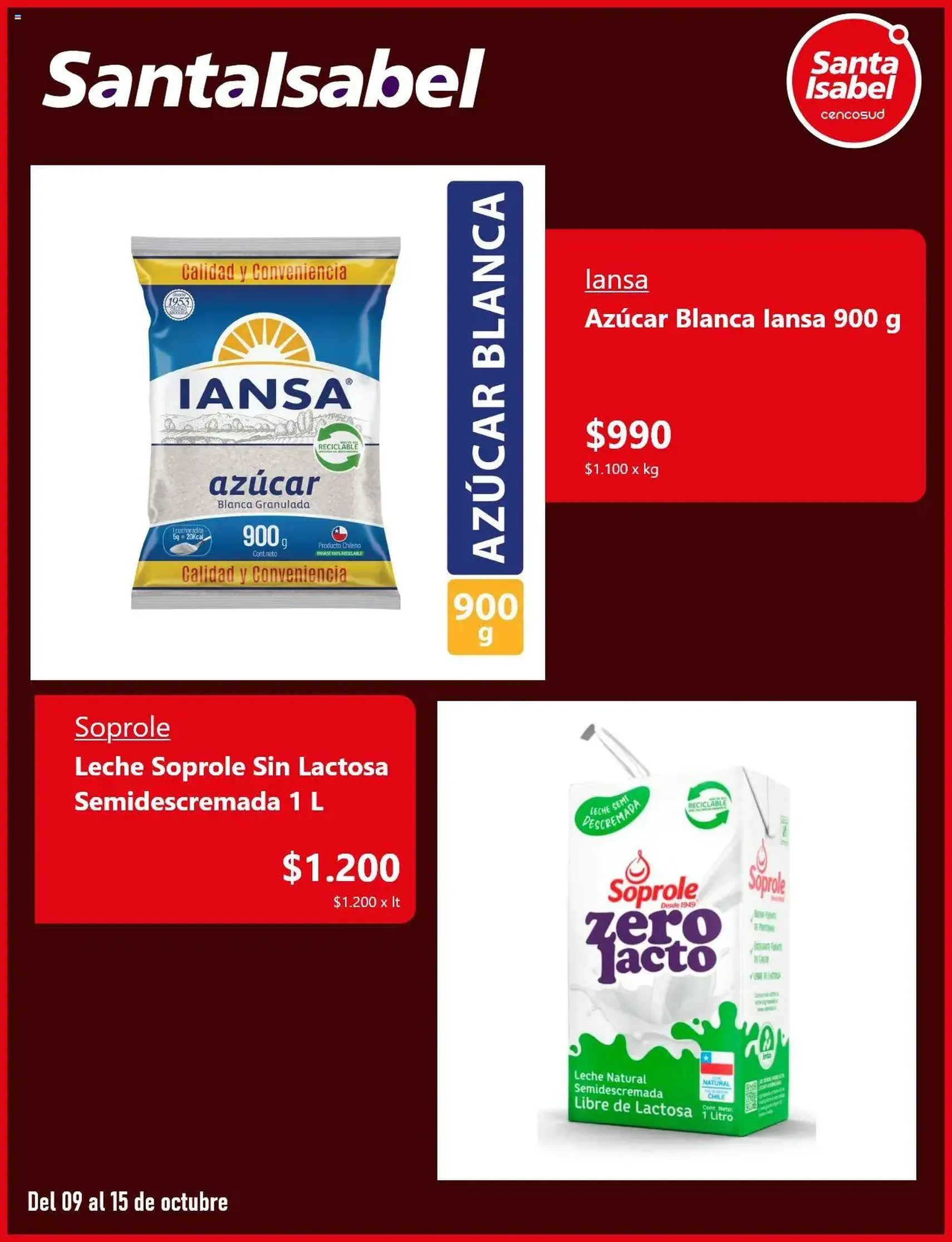 Santa Isabel ofertas - folleto válido desde 09.10.2025 página 3 de 5