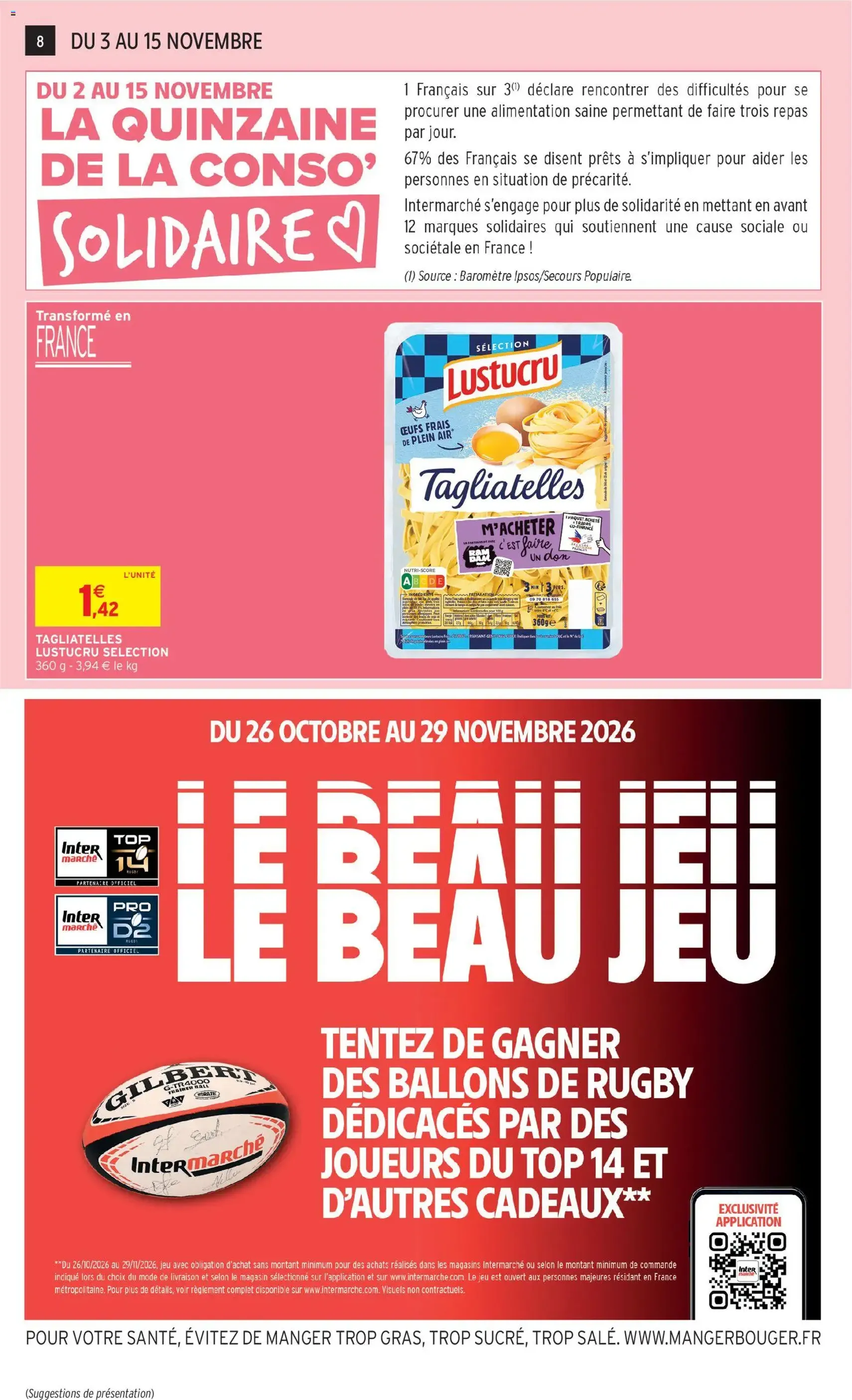 Intermarché catalogue - brochure valable à partir du 03/11/2026, page 8 sur 12