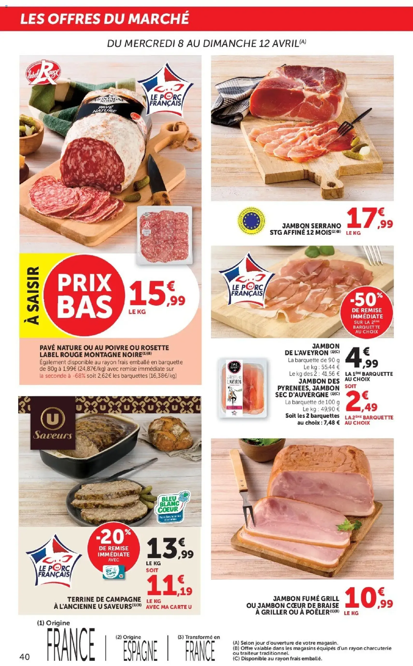 Super U catalogue - brochure valable à partir du 08/04/2026, page 40 sur 48
