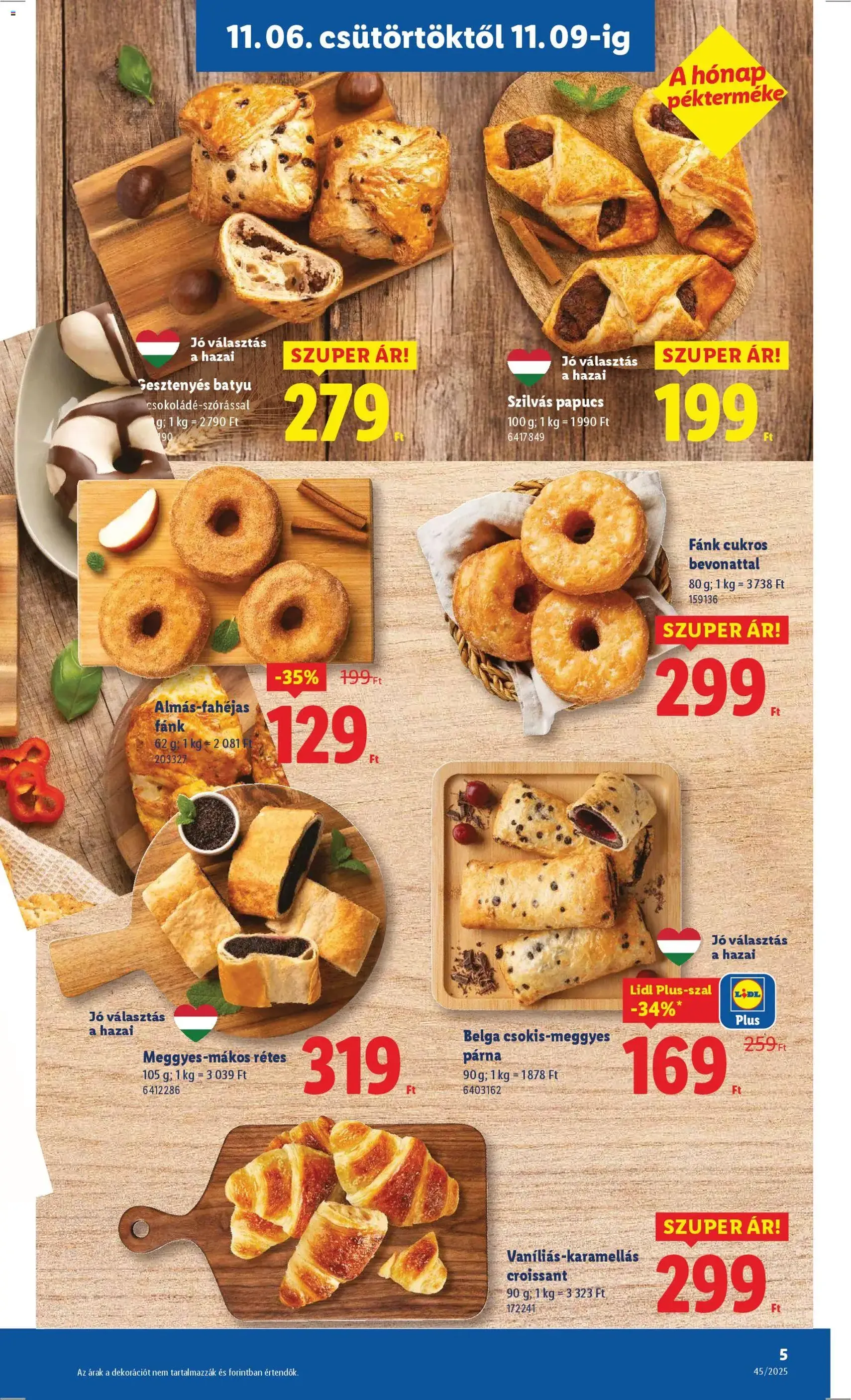 Lidl Akciós újság - 2025.11.06. érvényes szórólap 5 oldal 52 oldalból