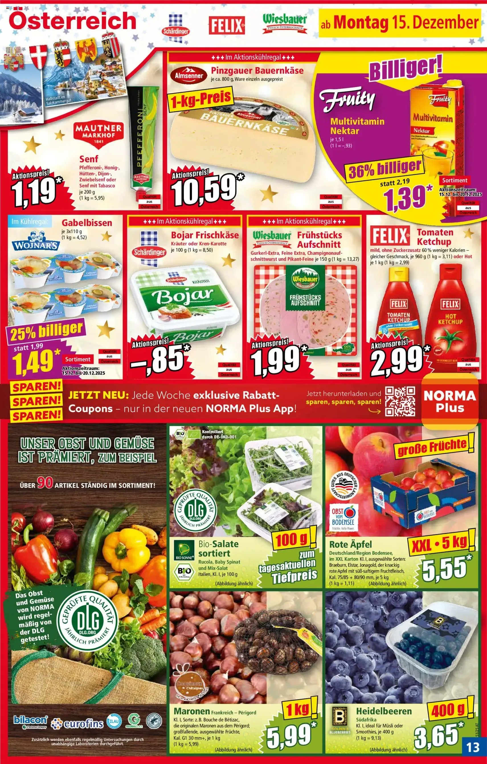 Norma Flugblatt - Gültiger Prospekt ab 15.12.2025, Seite 13 von insgesamt 18