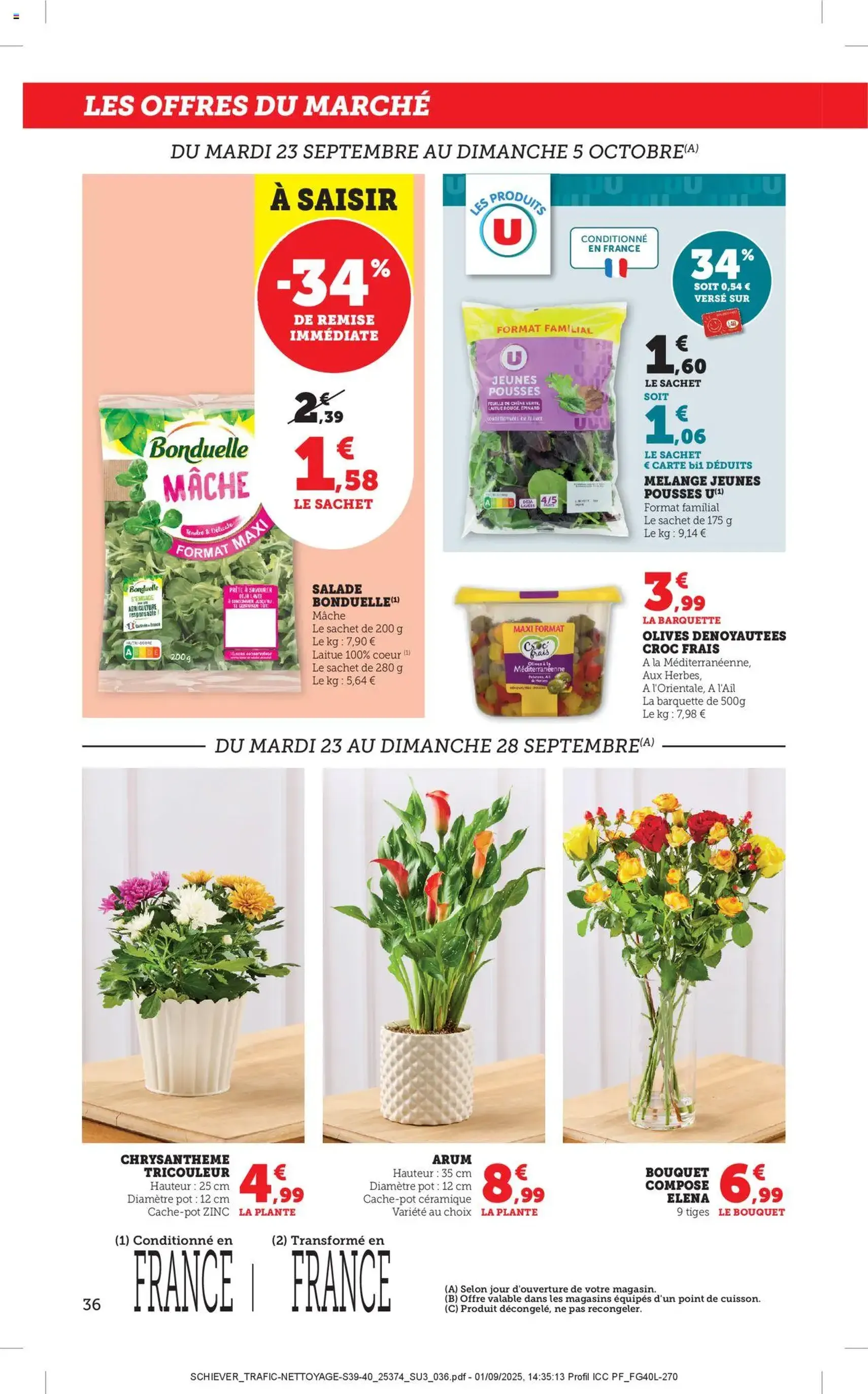 Bi1 catalogue - brochure valable à partir du 22/09/2025, page 36 sur 40