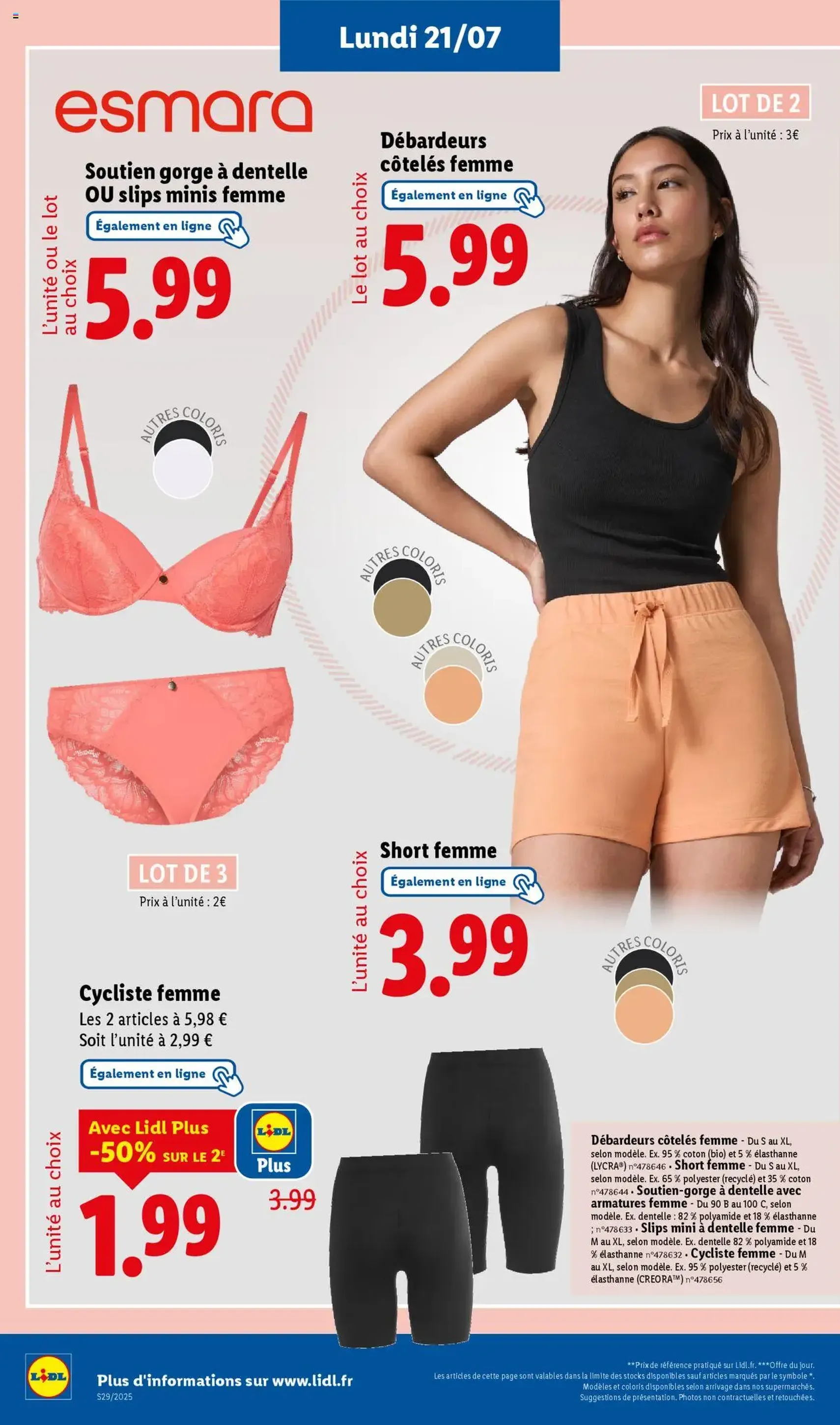 LIDL catalogue semaine 28 - brochure valable à partir du 17/07/2025, page 66 sur 82 LIDL catalogue semaine 28 - brochure valable à partir du 17/07/2025, page 66 sur 82