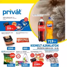PRIVÁT Akciós újság - szórólap előnézete érvényes 2025.11.20. -tól