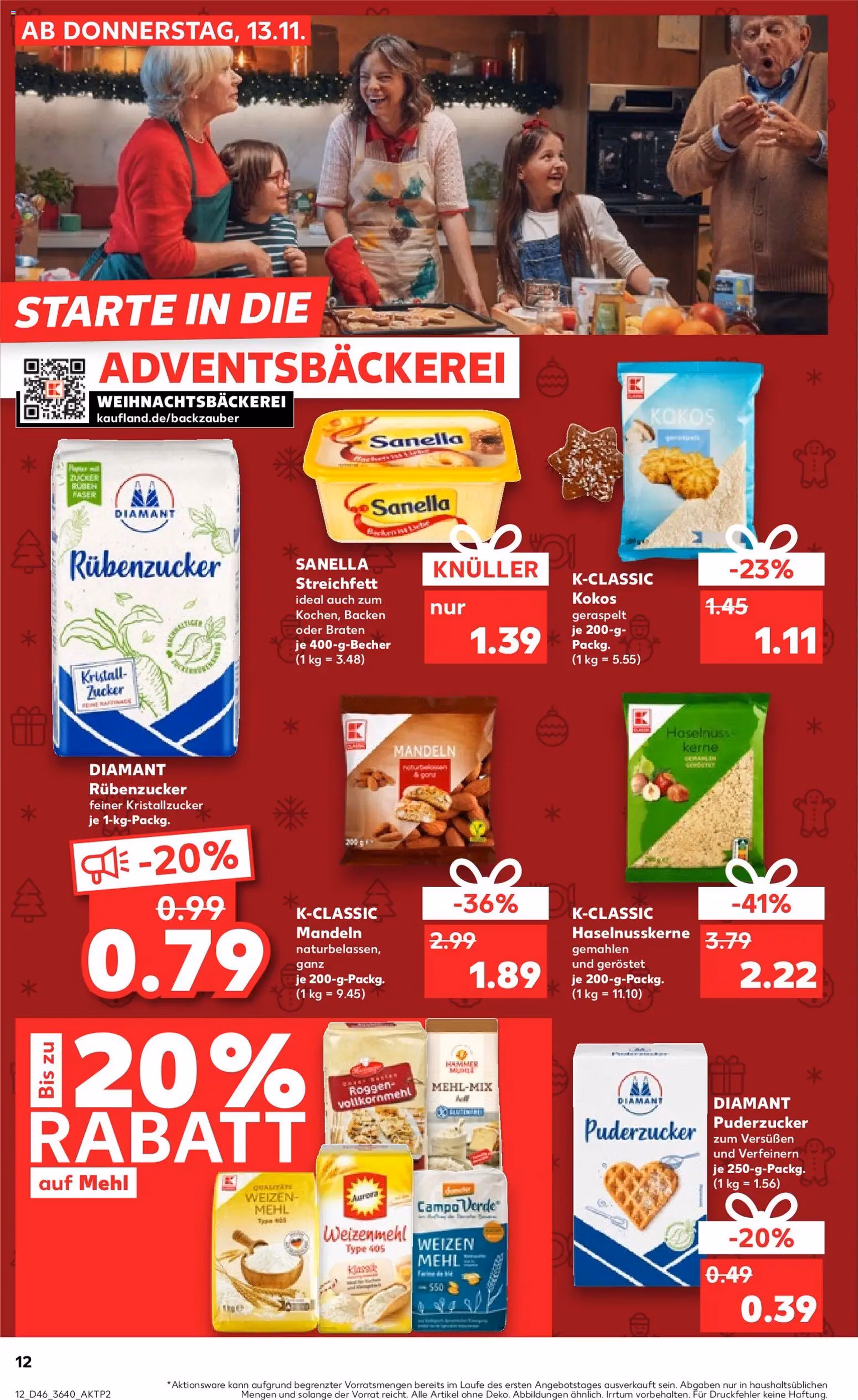 Kaufland Prospekt - Gültiger Prospekt ab 13.11.2025, Seite 12 von insgesamt 62