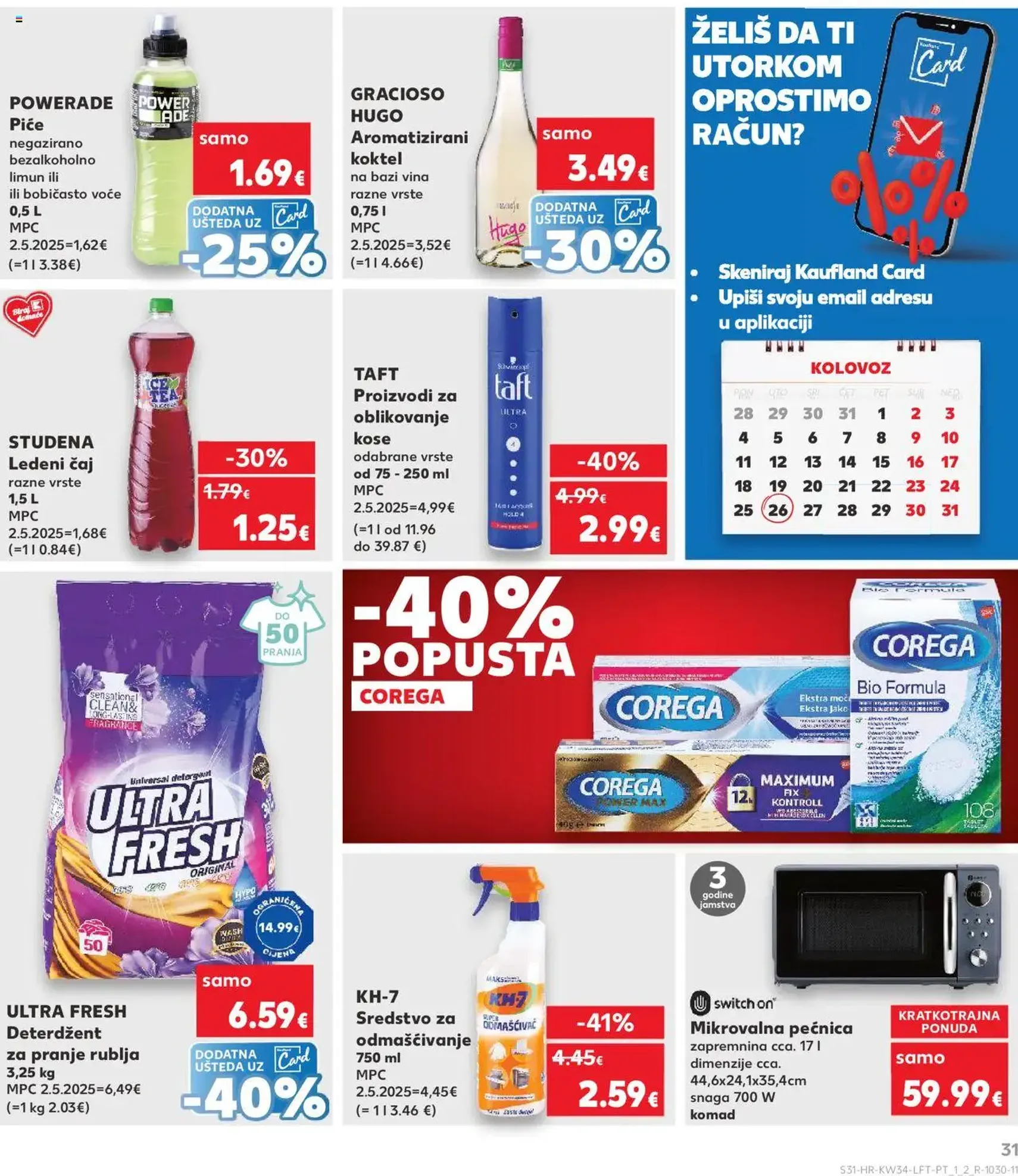 Kaufland HR - Split-Ravne njive - 2025.08.20. érvényes szórólap 31 oldal 32 oldalból