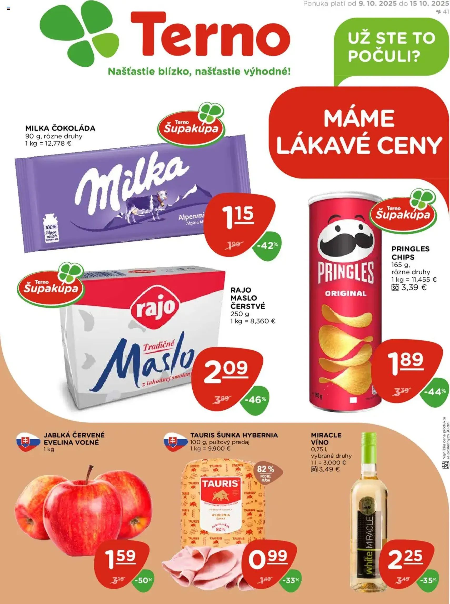 Terno leták - platný leták od 09.10.2025 strana 1 z 20 Terno leták - platný leták od 09.10.2025 strana 1 z 20