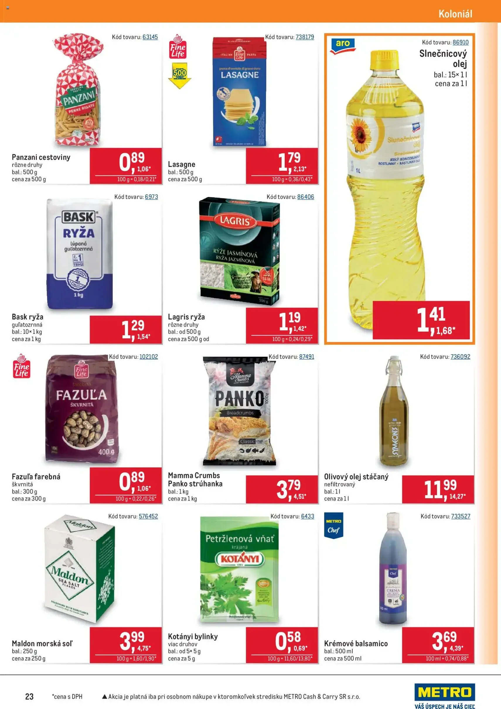 Metro maloobchod - platný leták od 25.02.2026 strana 23 z 40