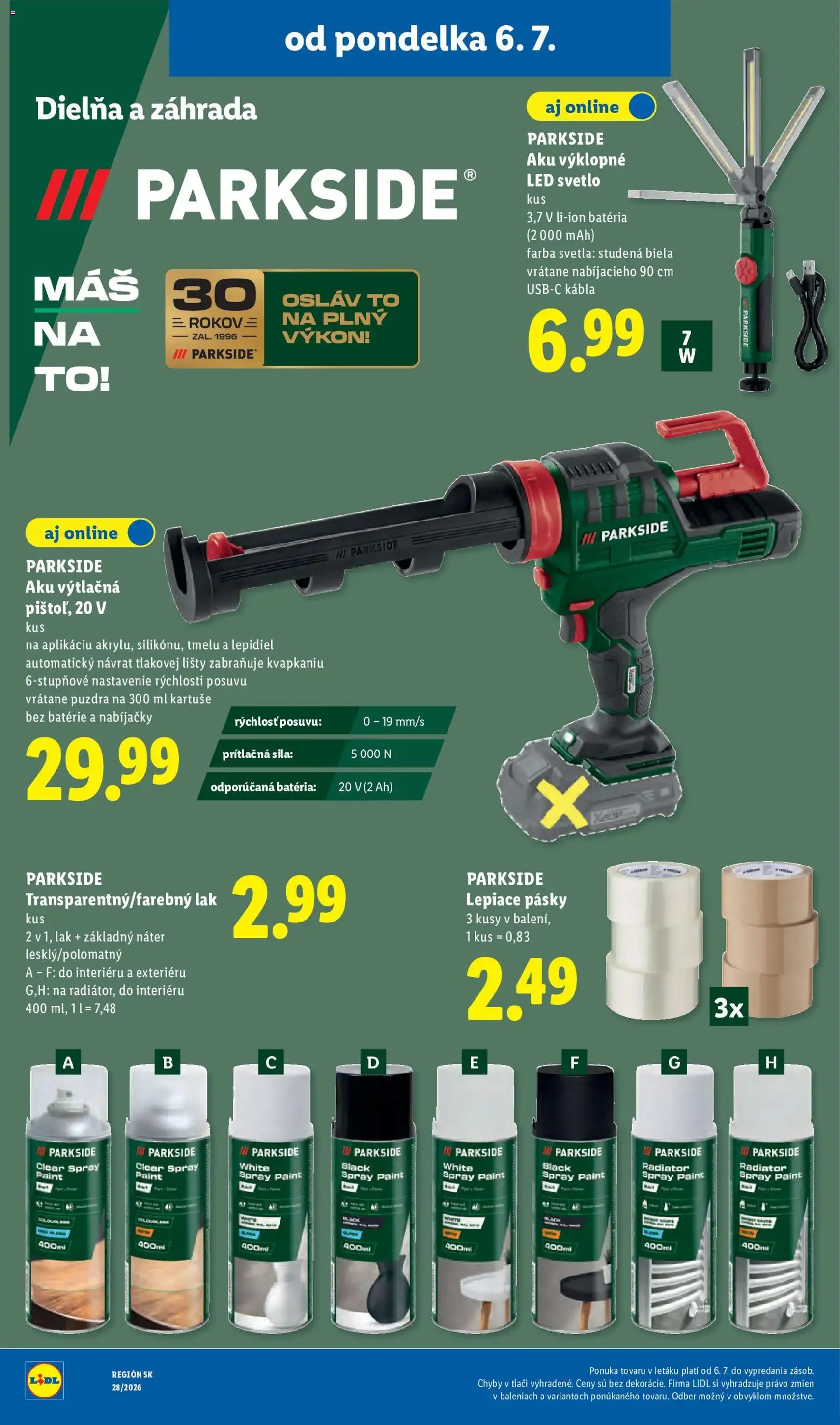 Lidl leták - platný leták od 06.07.2026 strana 58 z 109