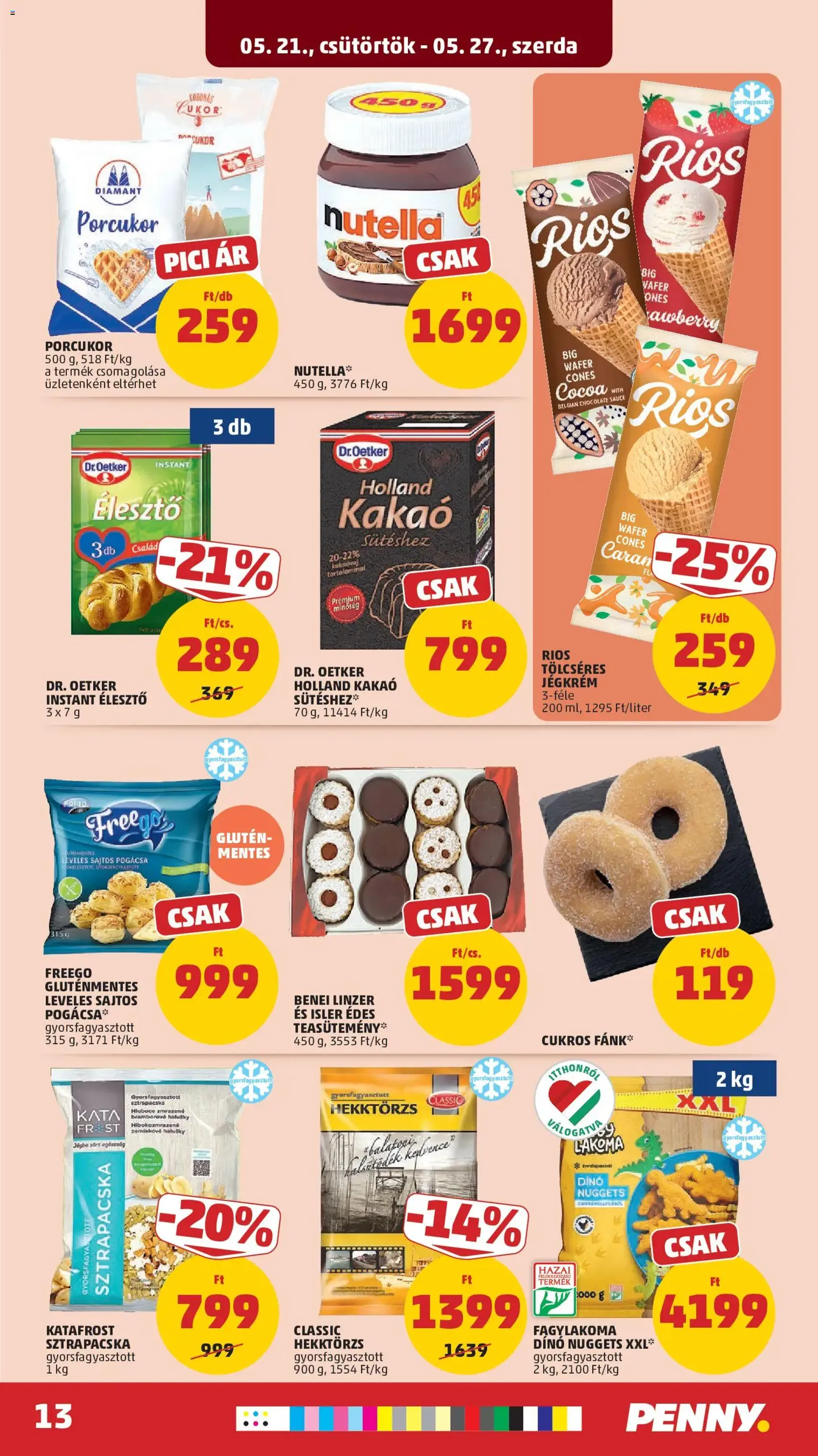 PENNY akciós újság - 2026.05.21. érvényes szórólap 17 oldal 43 oldalból