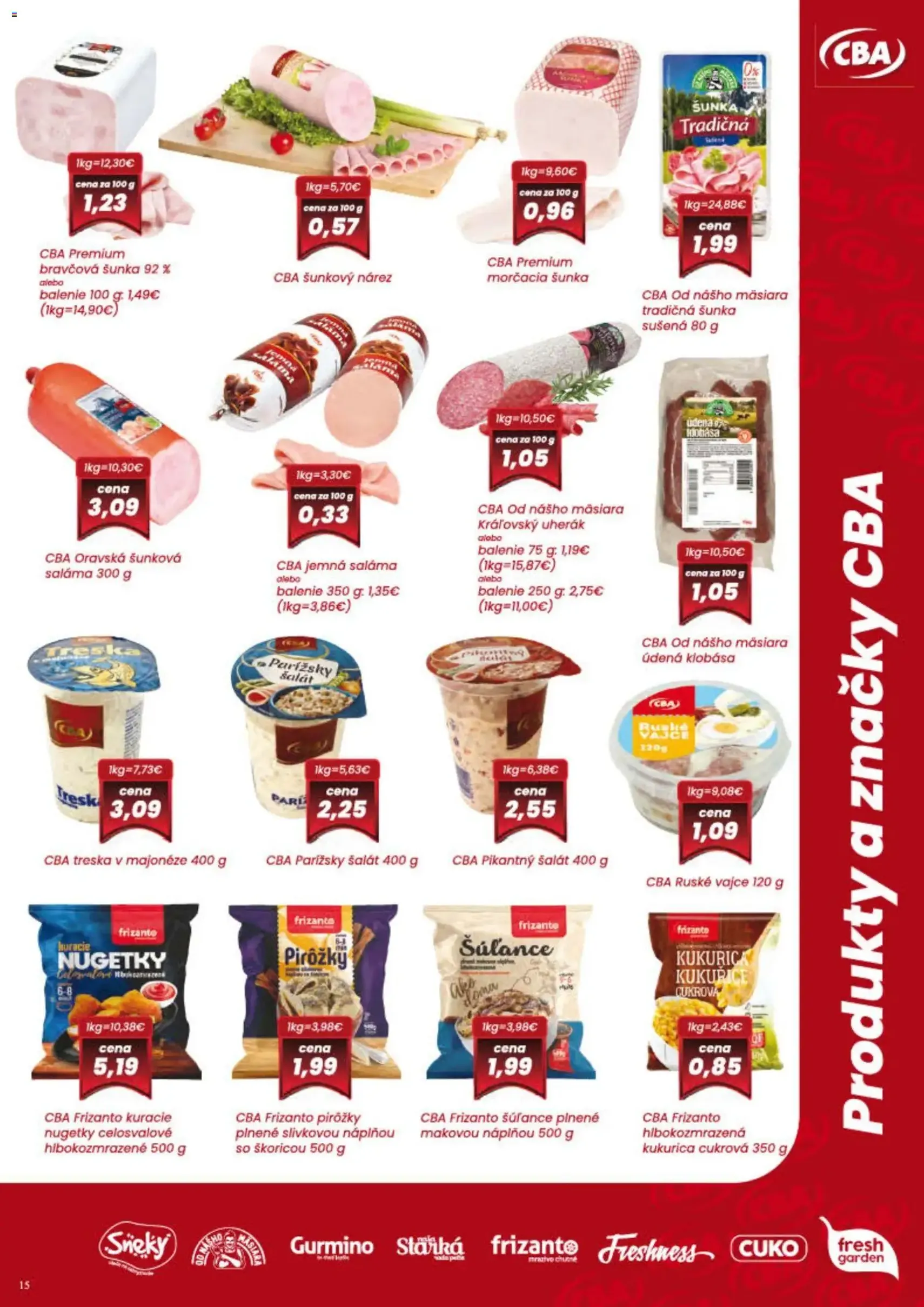 KARMEN CBA leták - platný leták od 07.05.2026 strana 15 z 32