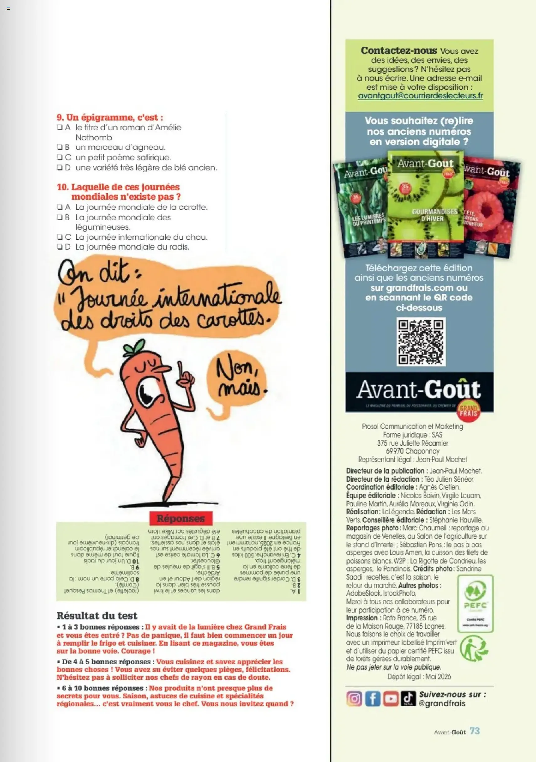 Grand Frais catalogue - brochure valable à partir du 02/06/2026, page 67 sur 70