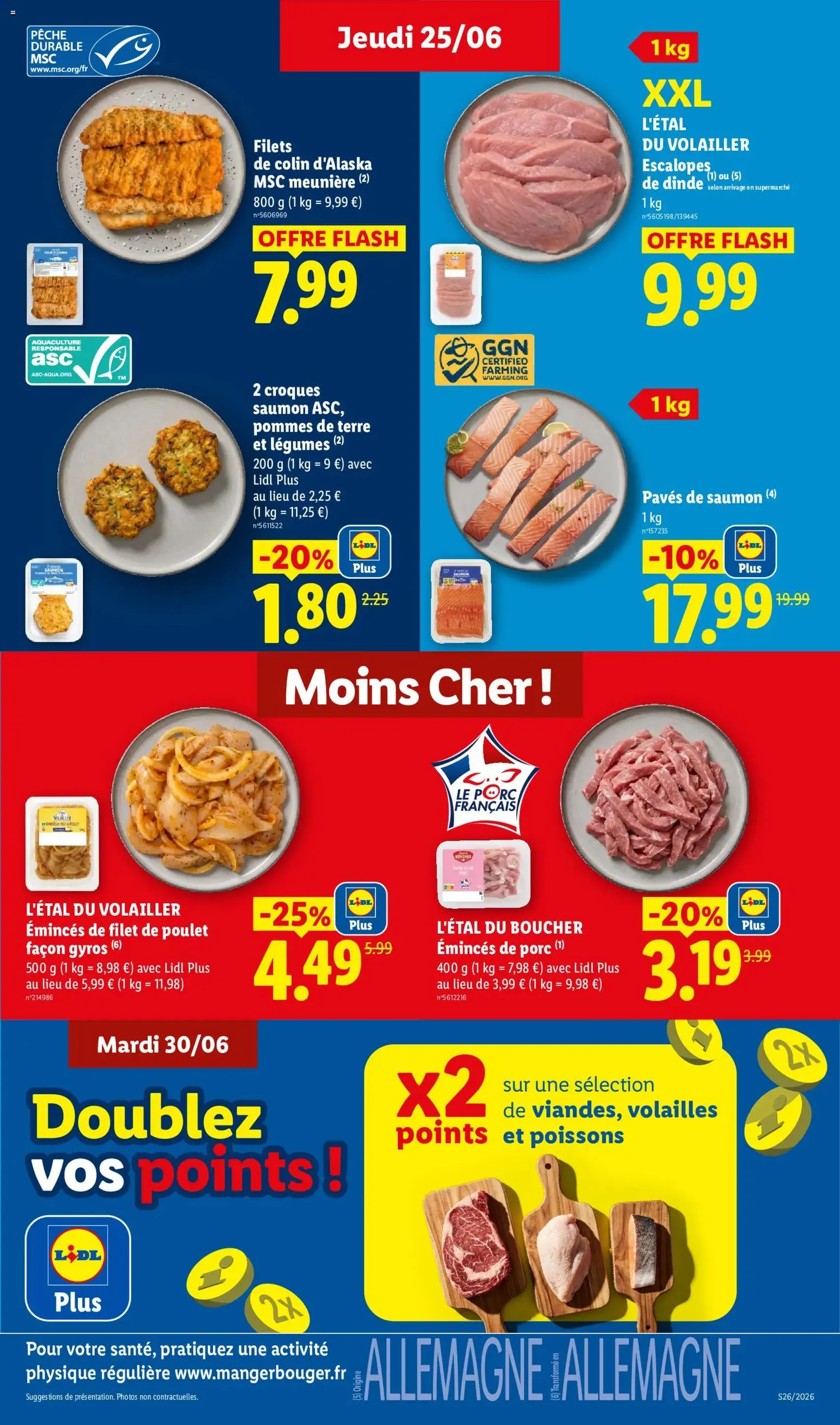 LIDL catalogue - brochure valable à partir du 25/06/2026, page 7 sur 72