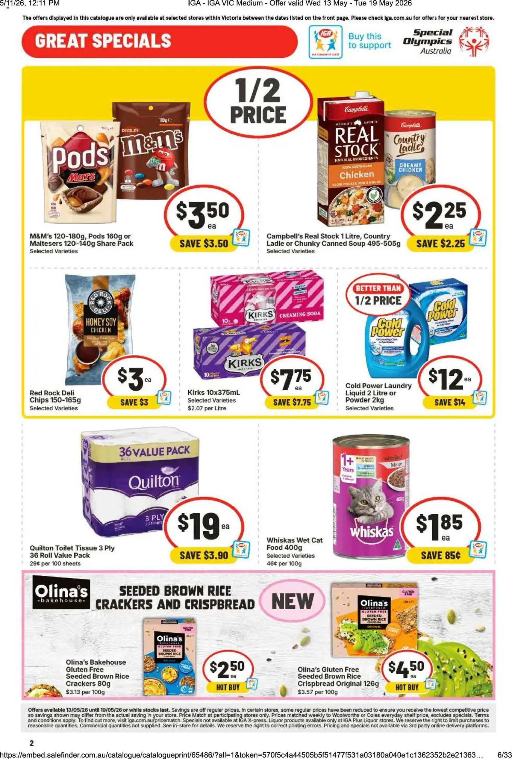 IGA catalogue - valid flyer from 13/05/2026, page 3 of 16