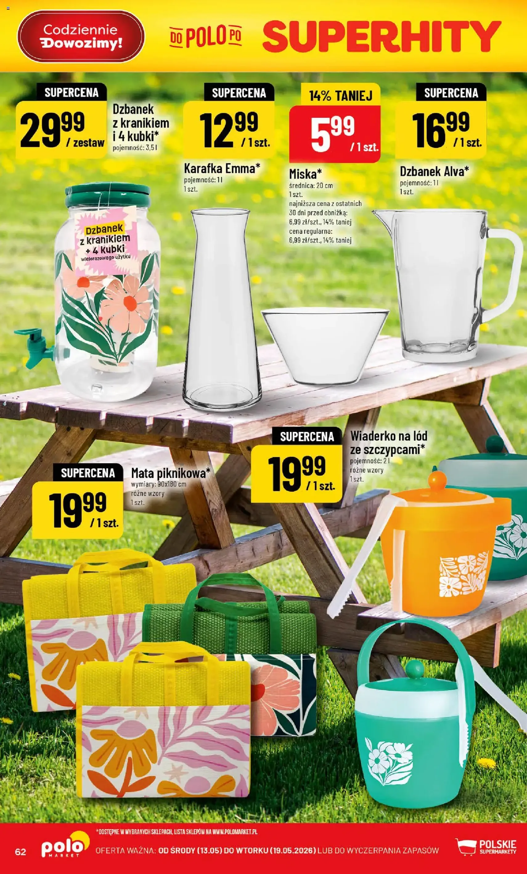 POLOmarket gazetka - ważny gazetka od 13.05.2026 strona 62 z 64