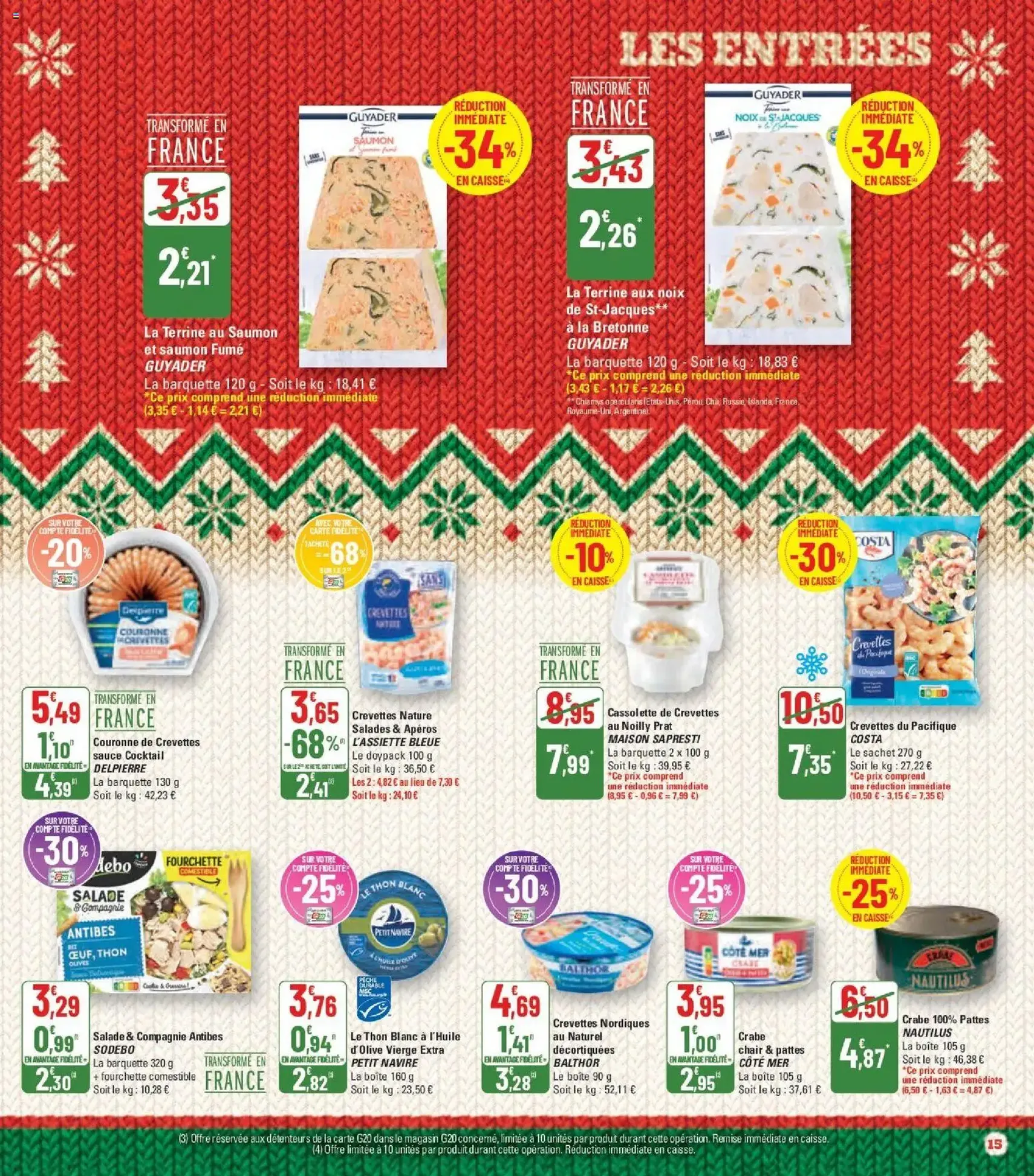 G20 Supermarchés catalogue - brochure valable à partir du 17/12/2025, page 15 sur 37