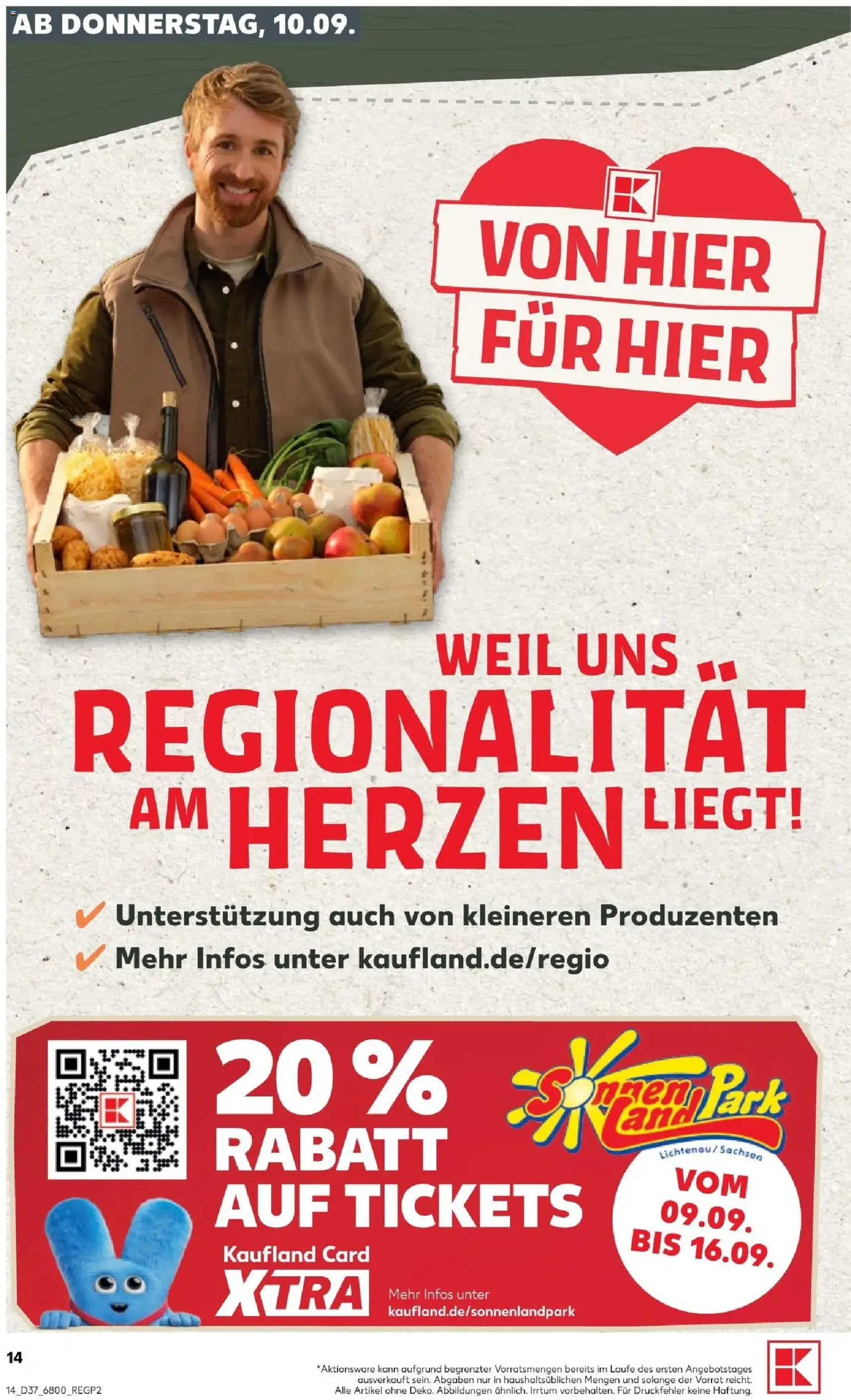 Kaufland Prospekt - Gültiger Prospekt ab 10.09.2026, Seite 14 von insgesamt 66